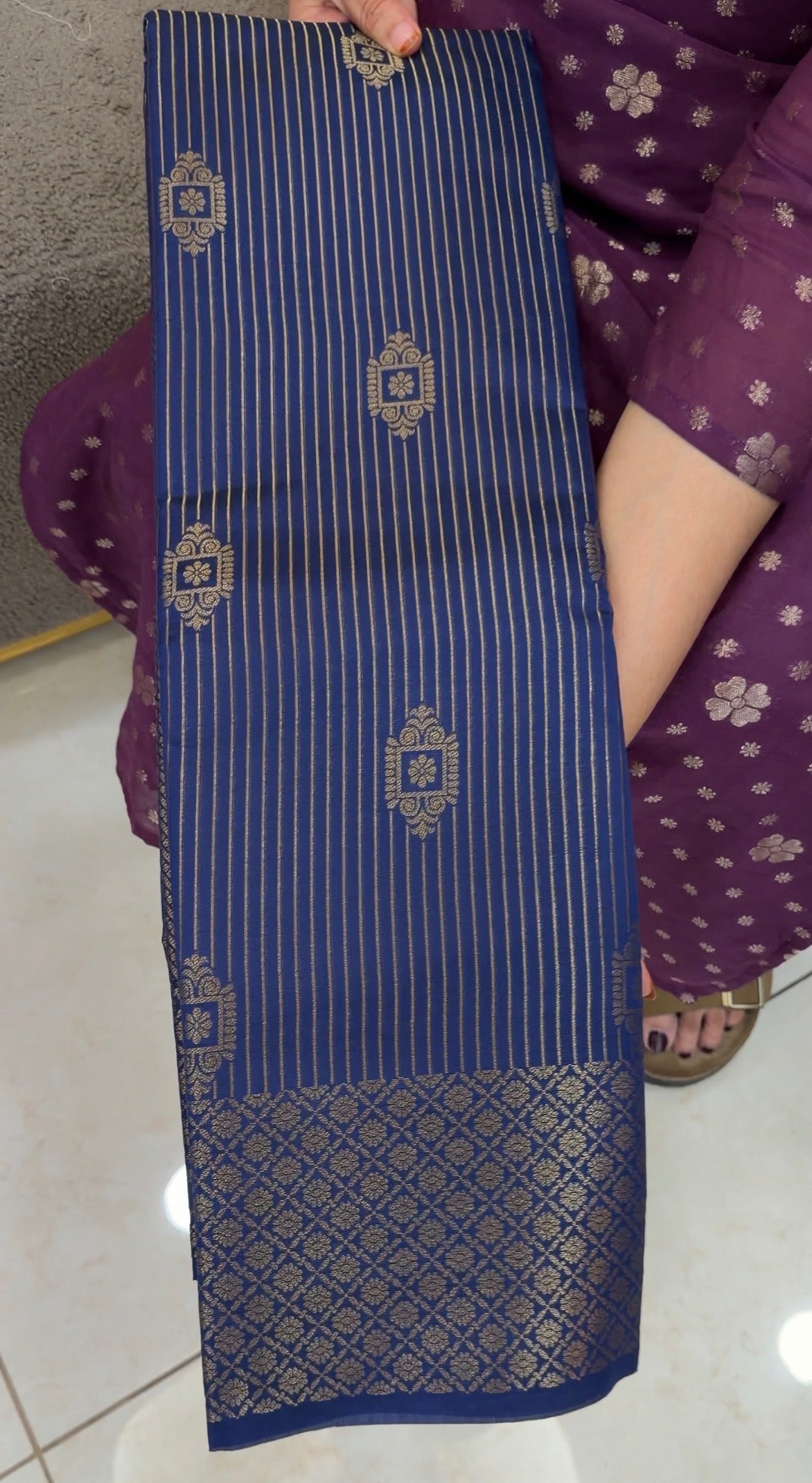 SEMI SILK SAREES - IHA 32859