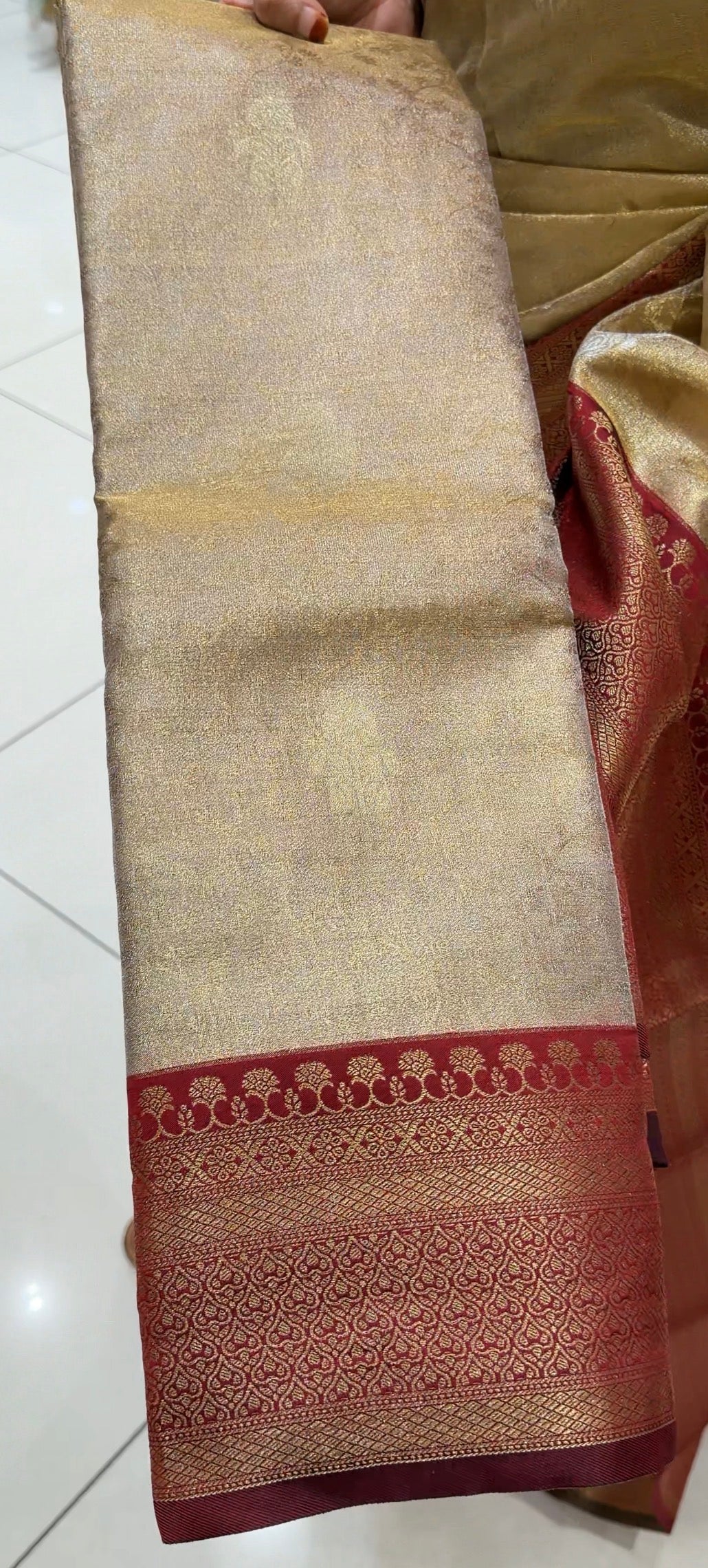 SEMI TISSUE SAREES - IHA 32572