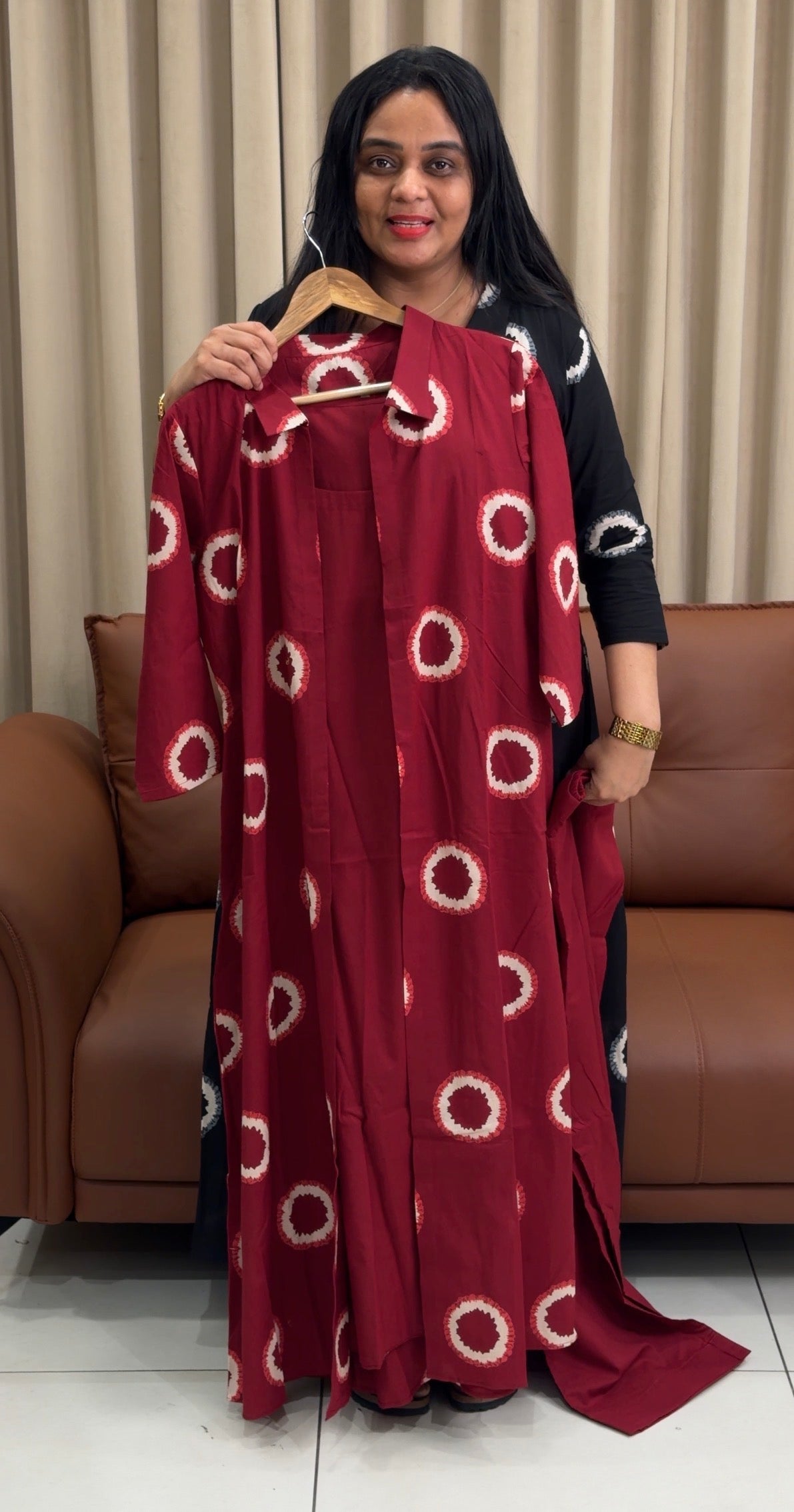 IHA'S IN-HOUSE TOP ,BOTTOM AND JACKET - IHA 35853