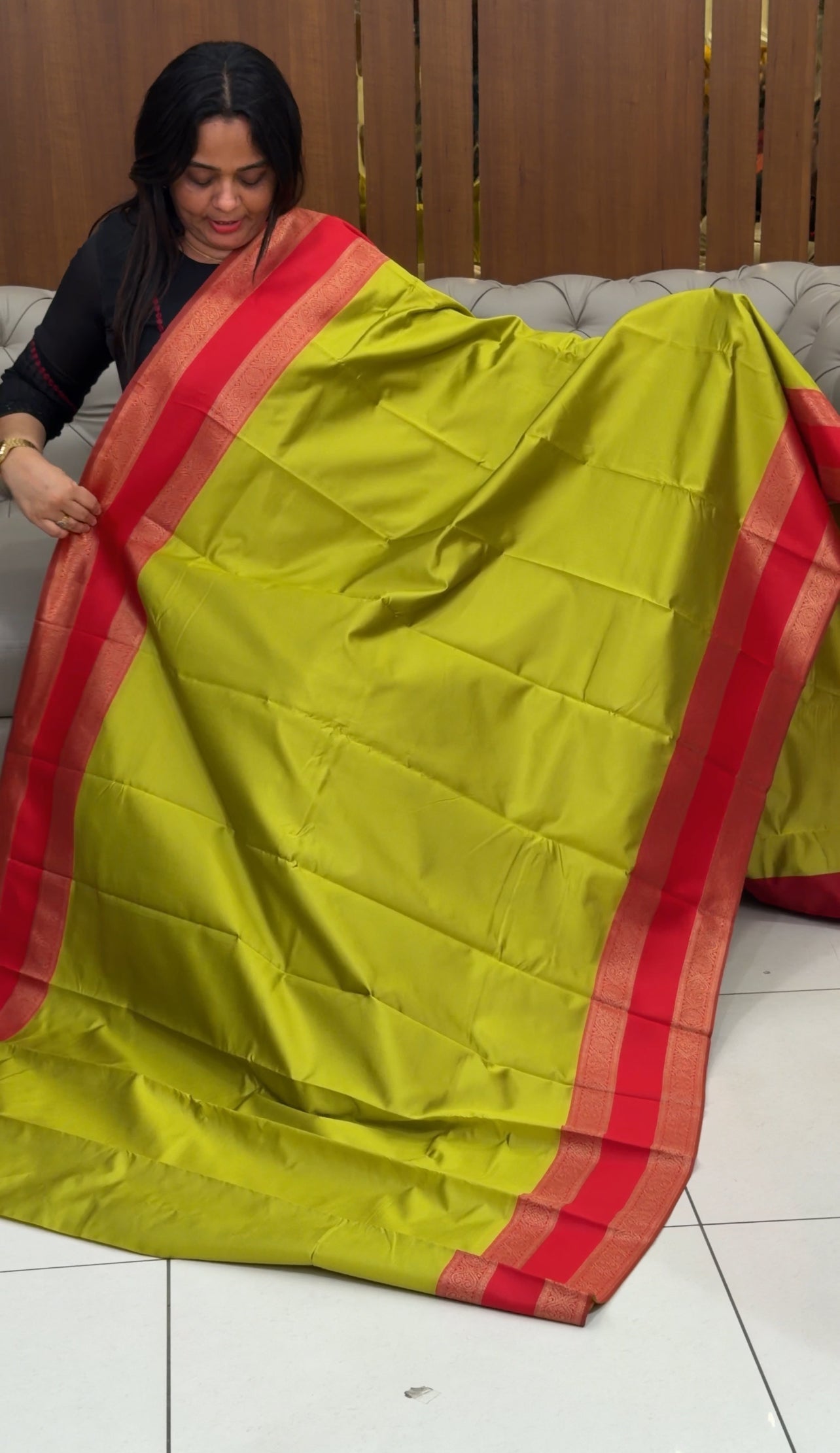 SEMI SILK SAREES - IHA 29234