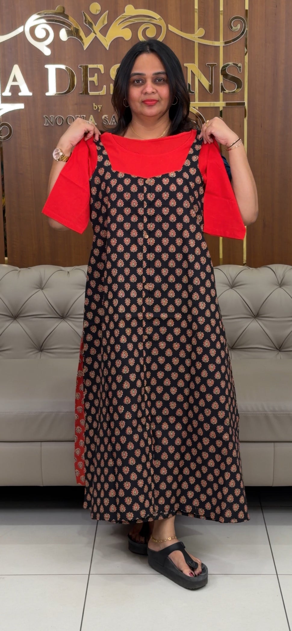 IHA'S IN-HOUSE PRINTED TOPS - IHA 28892