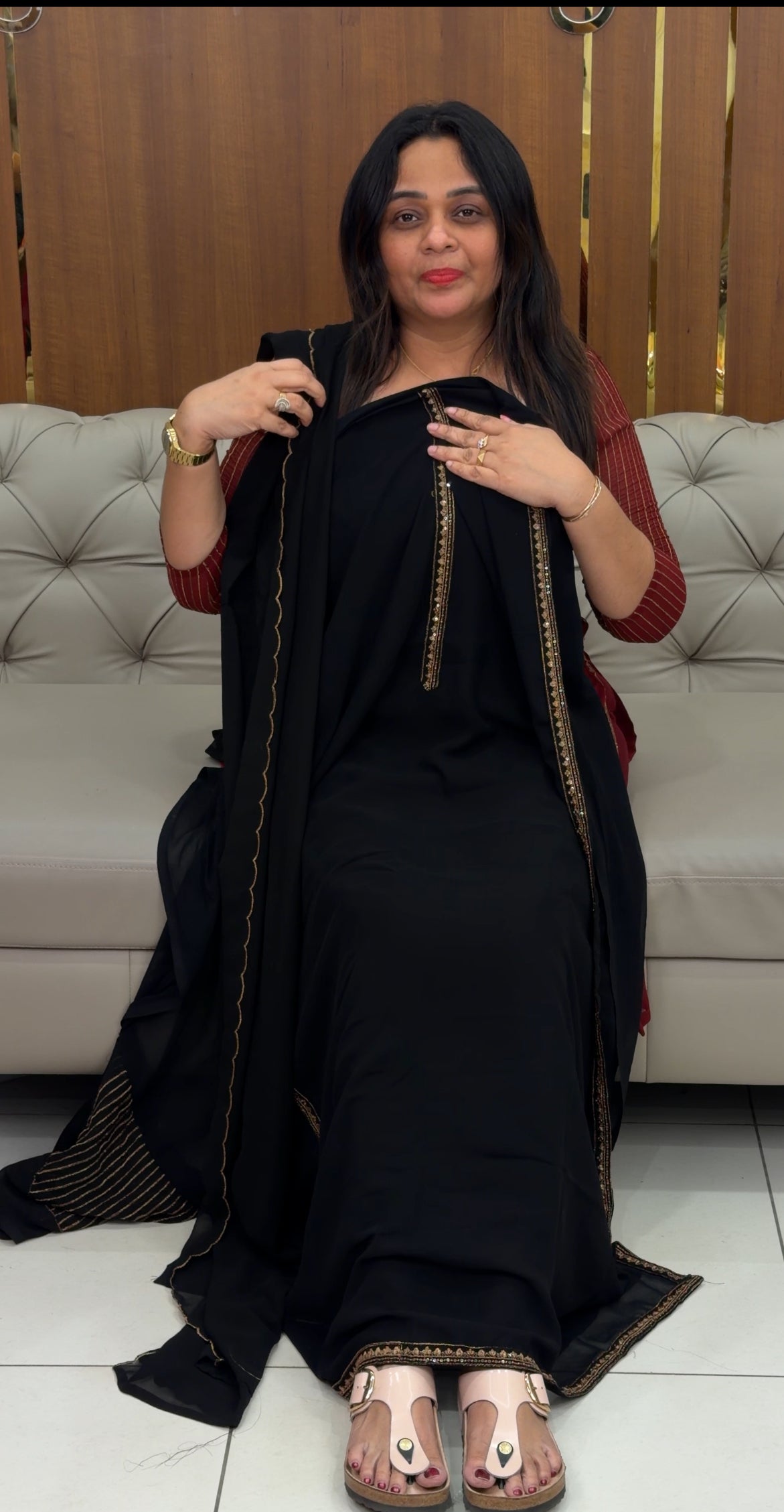 IHA'S IN-HOUSE UNSTITCHED SALWAR SUITS - IHA 29238