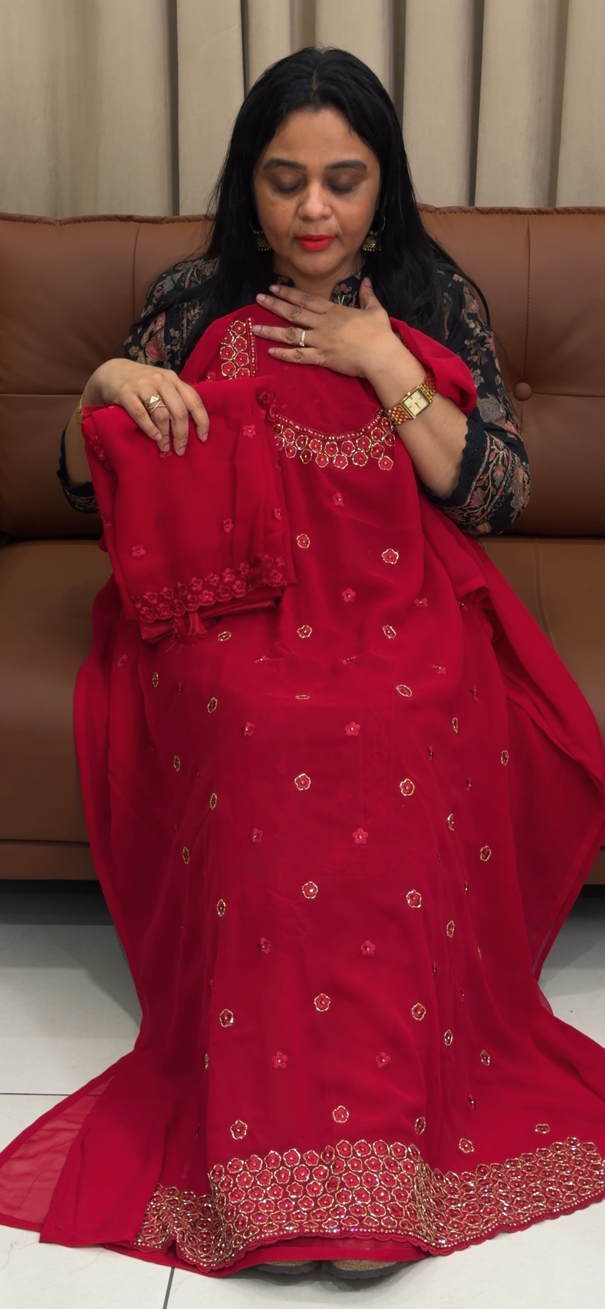 OFFER SALES UNSTITCHED SALWAR SUITS - IHA 35777