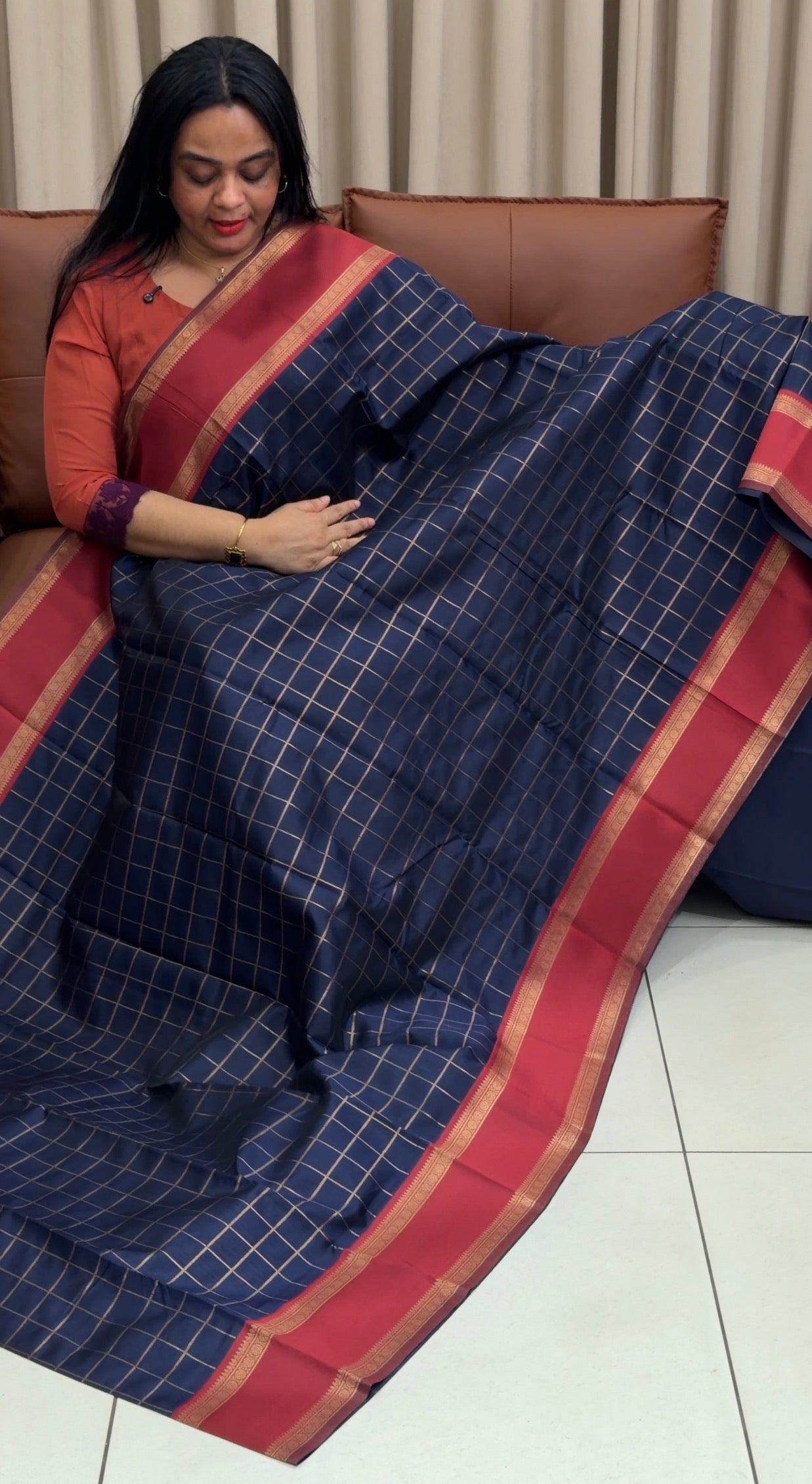 SEMI SILK SAREE - IHA 35209