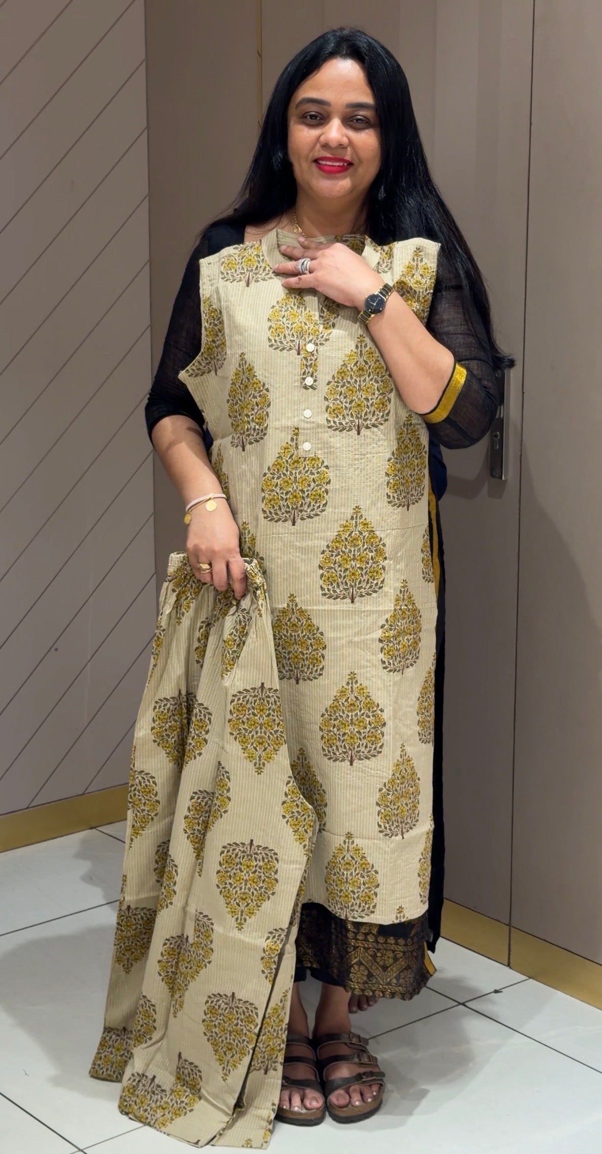 PRINTED COTTON CO-ORDS SETS - IHA 35708