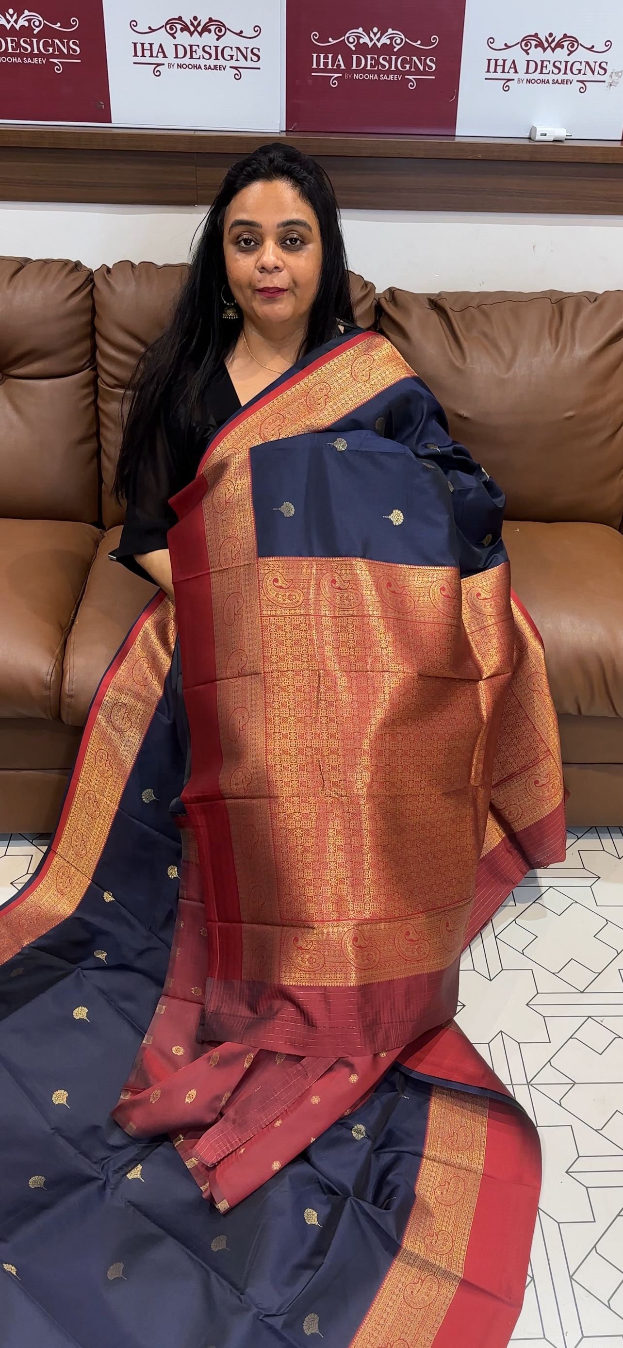 SEMI SOFT SILK SAREES - IHA 35009