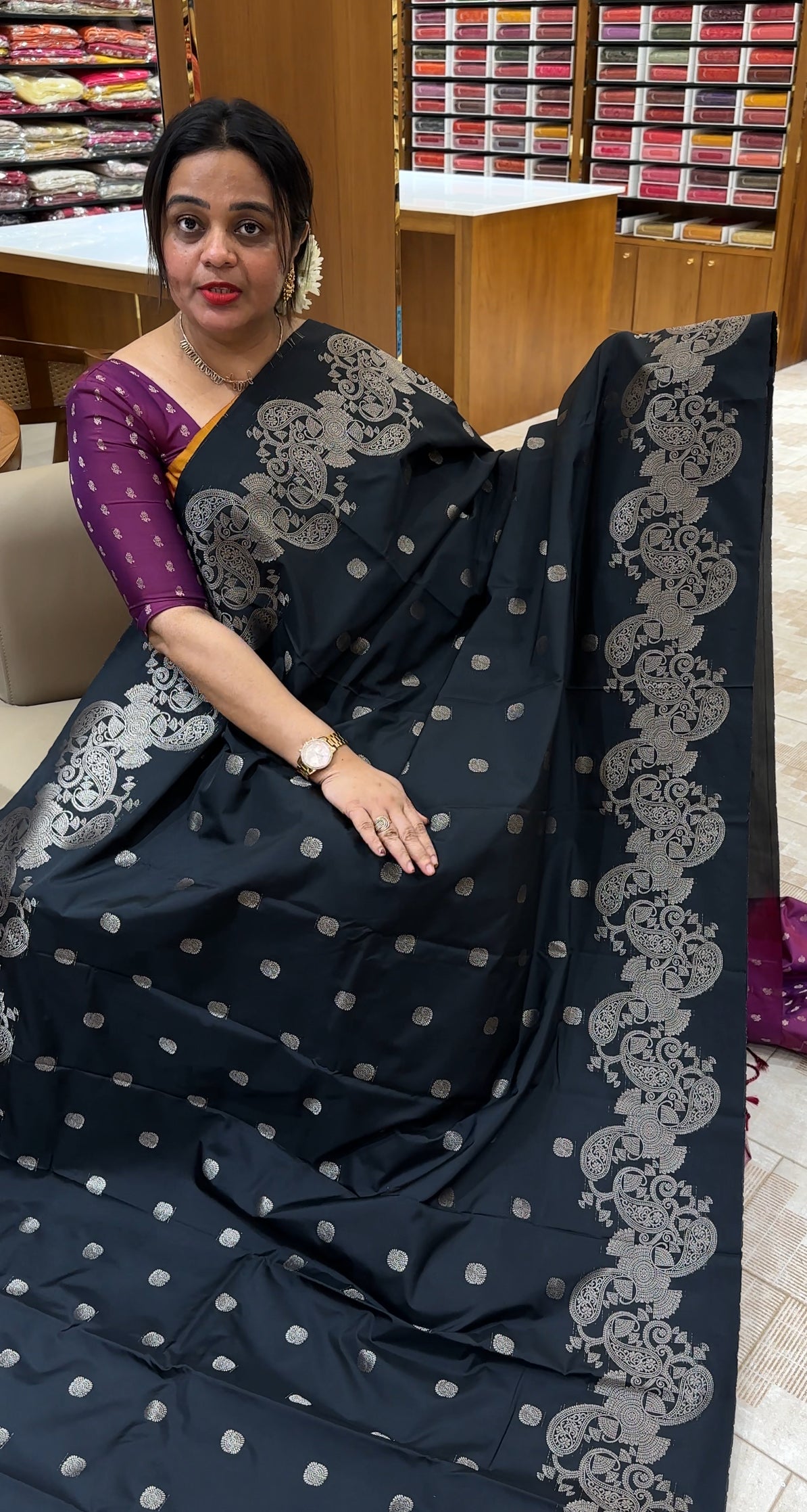 SEMI SOFT SILK SAREES - IHA 26103