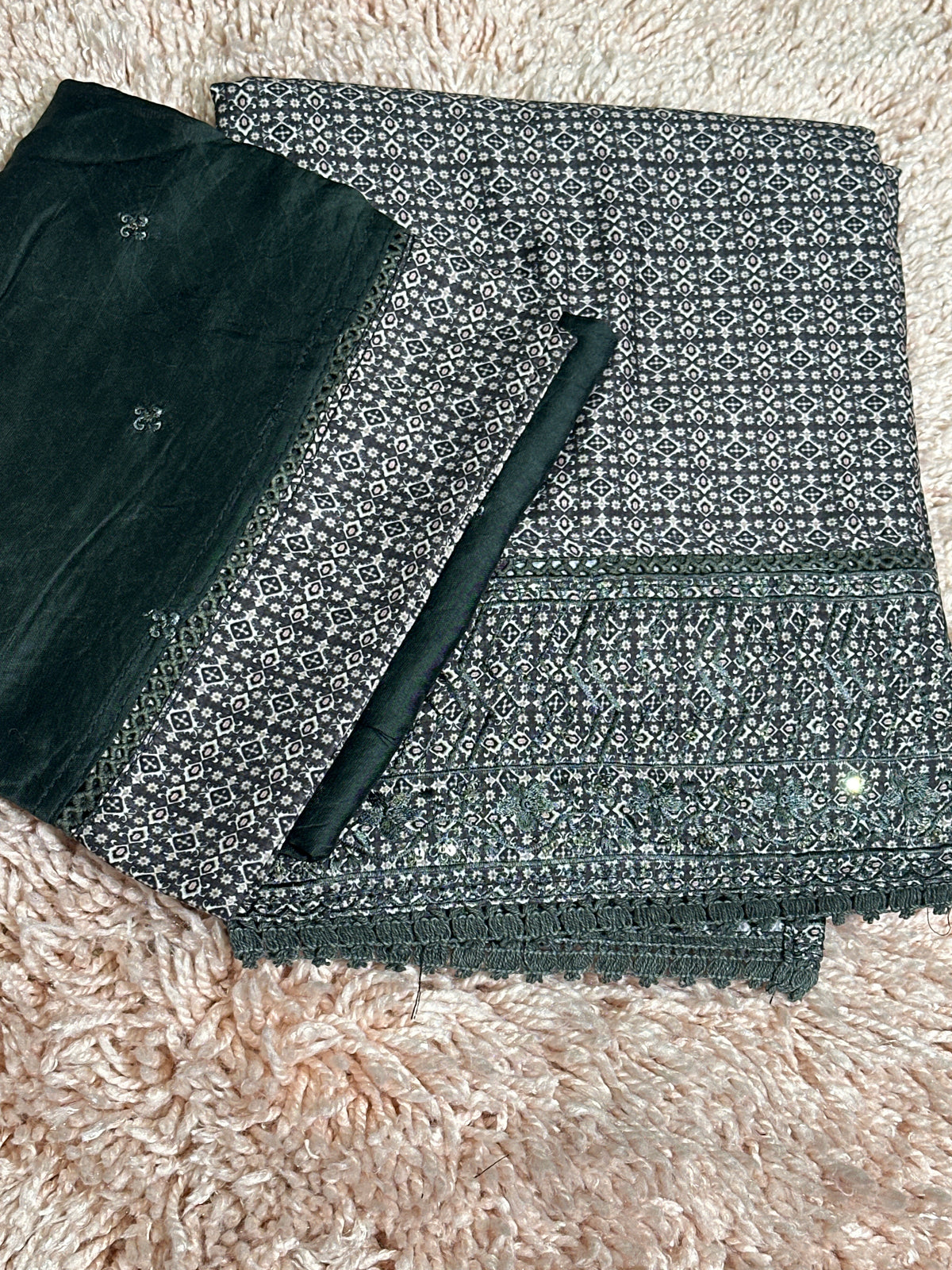 OFFER SALES UNSTITCHED SALWAR SUITS -  IHA 35958