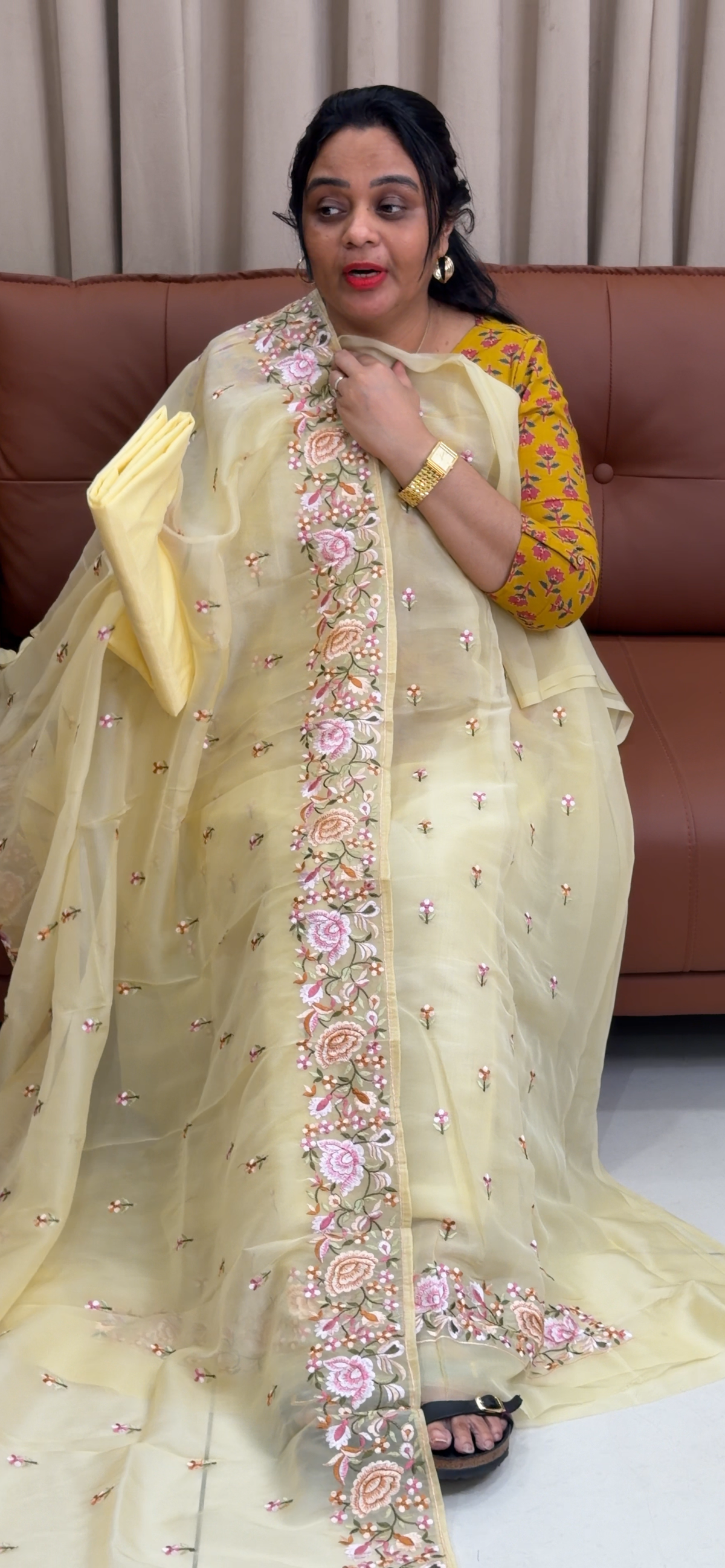 OFFER SALES UNSTITCHED SALWAR SUITS - IHA 35435