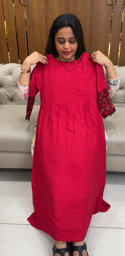 MUSLIN SILK TOP AND BOTTOM - IHA 26124