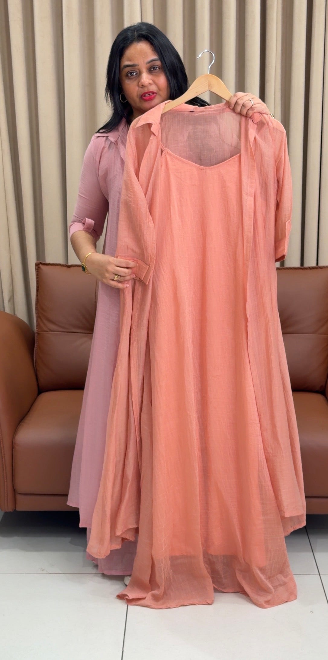 DESIGNER ALINE TOP AND JACKET - IHA 34230