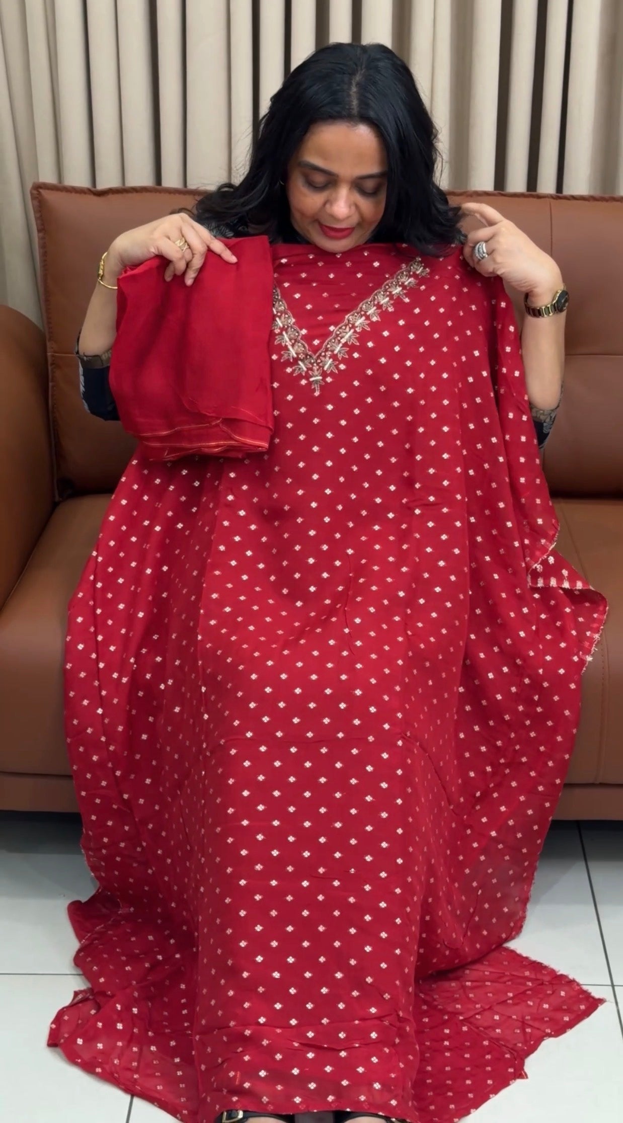 OFFER SALES UNSTITCHED SALWAR SUITS - IHA 34875