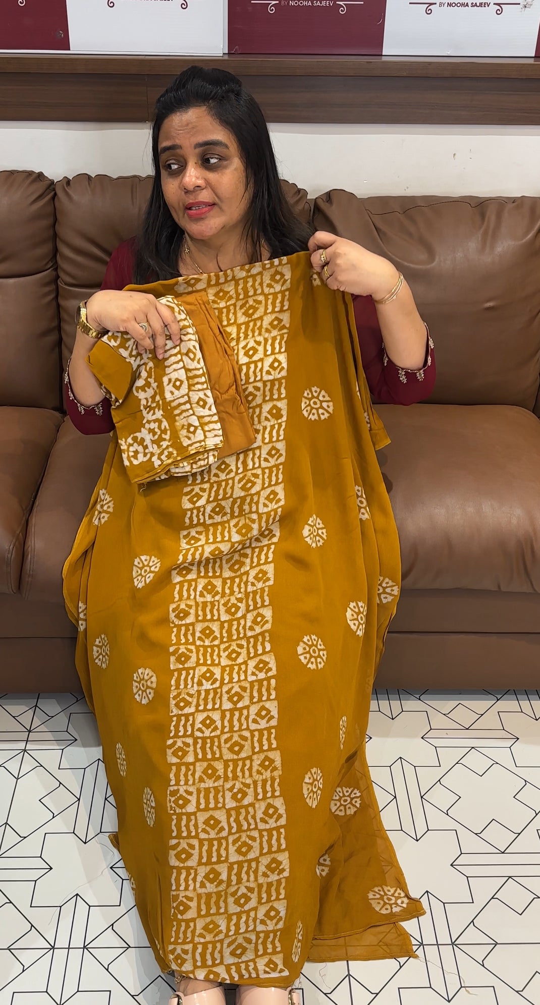 VISCOSE GEORGETTE UNSTITCHED SALWAR SUITS - IHA 28060