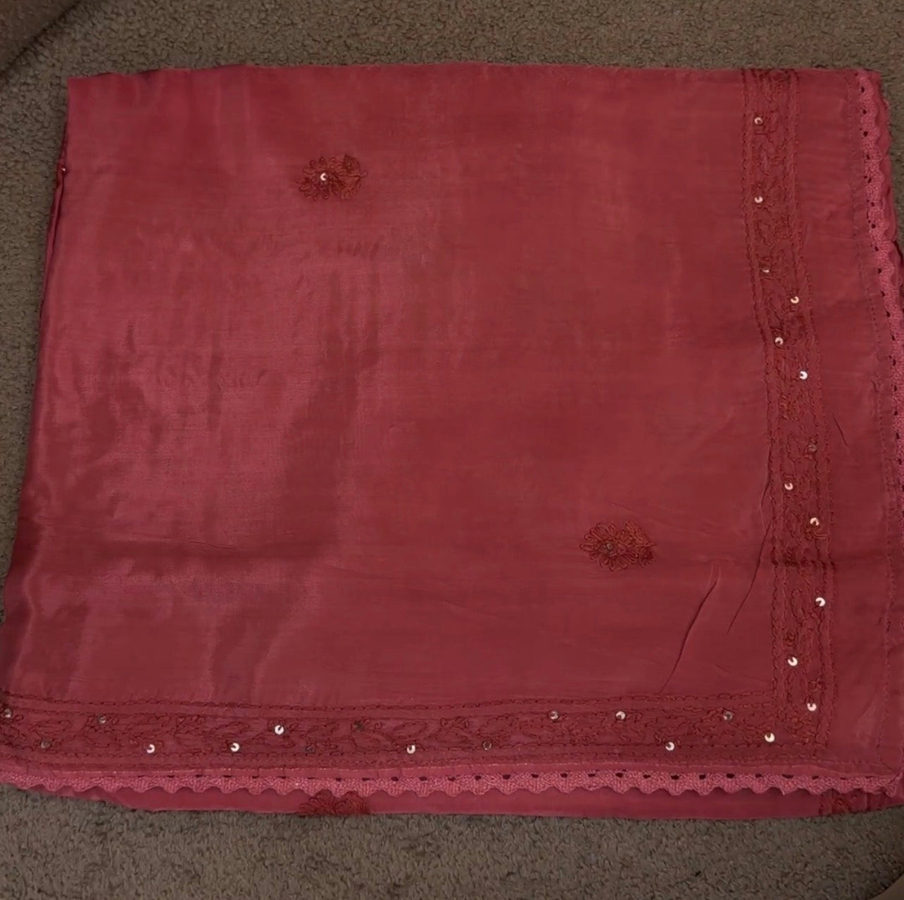LUCKNOWI CHIKANKARI SAREES - IHA 33000
