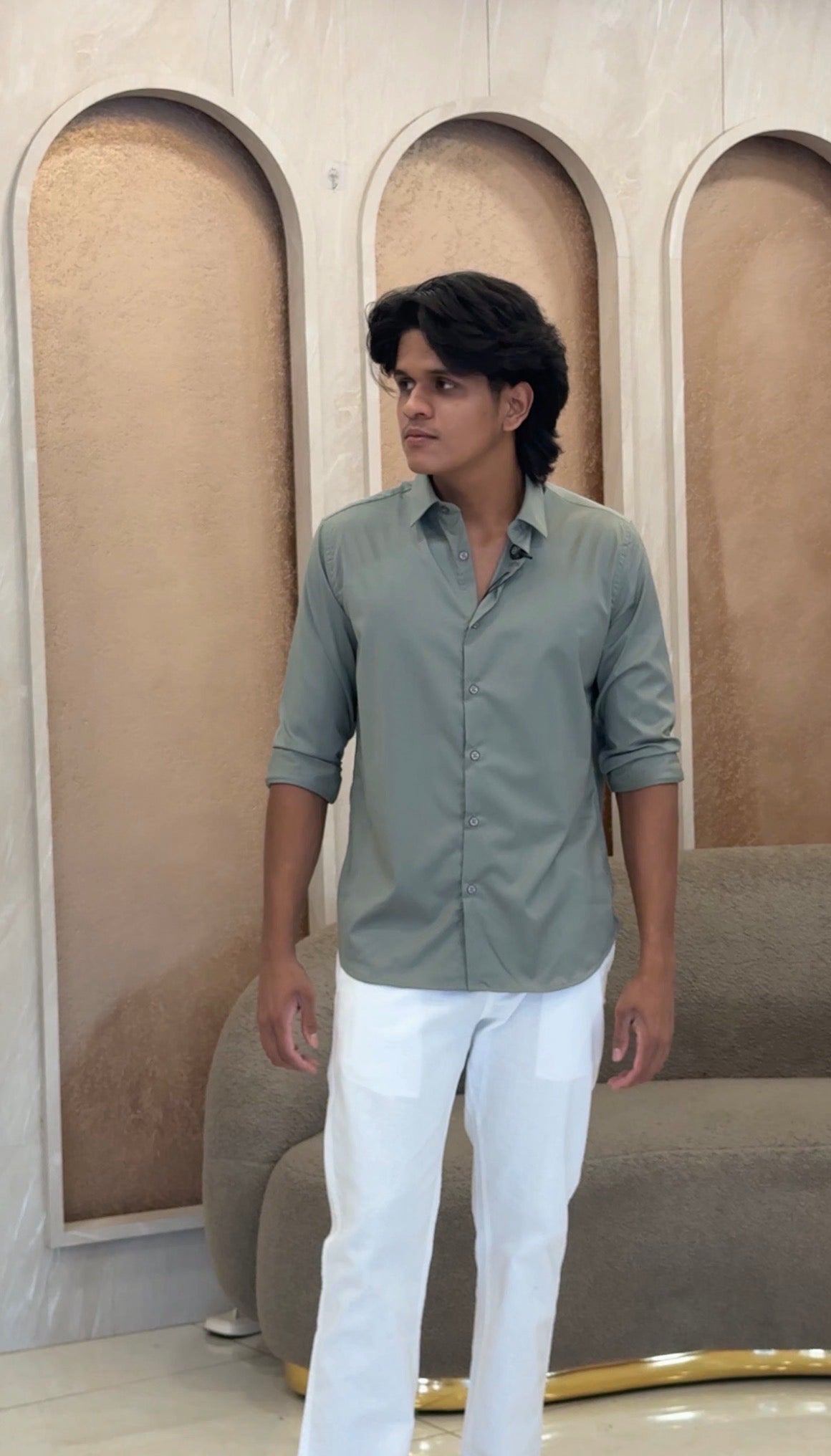 MENS SHIRT - IHA 32022