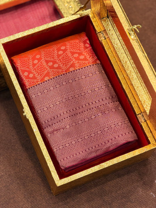 DESIGNER KANCHIPURAM SAREES - IHA 34431