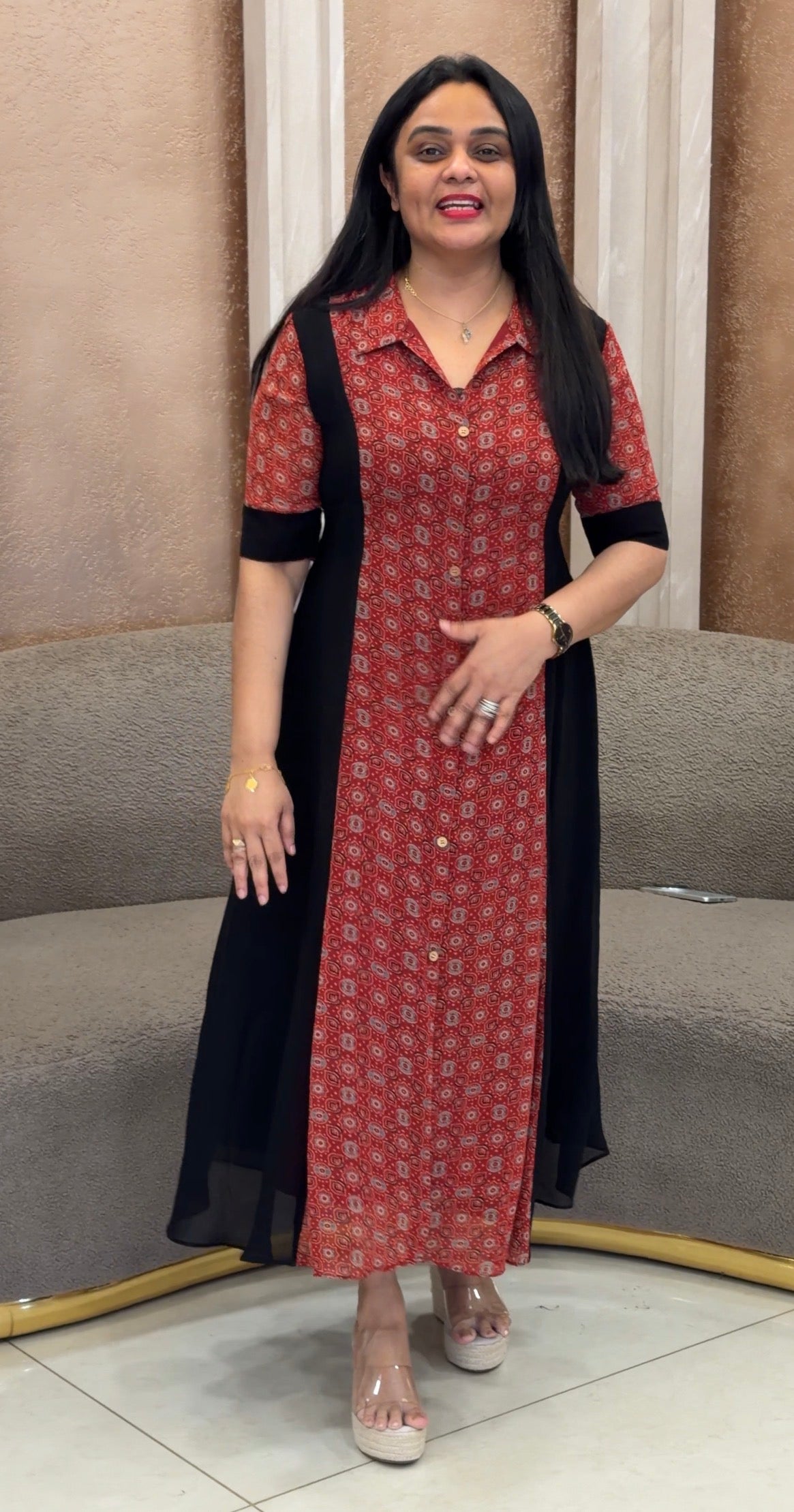IHA'S IN-HOUSE DESIGNER TUNIC TOPS - IHA 35714