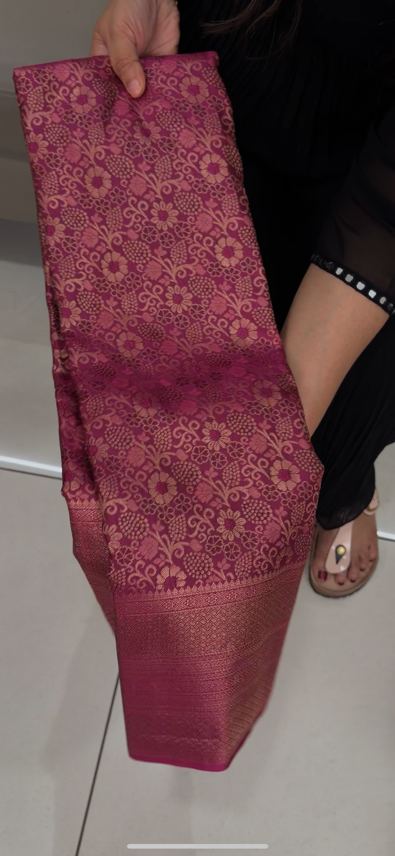 BROCADE KANCHIPURAM SAREES - IHA 29275