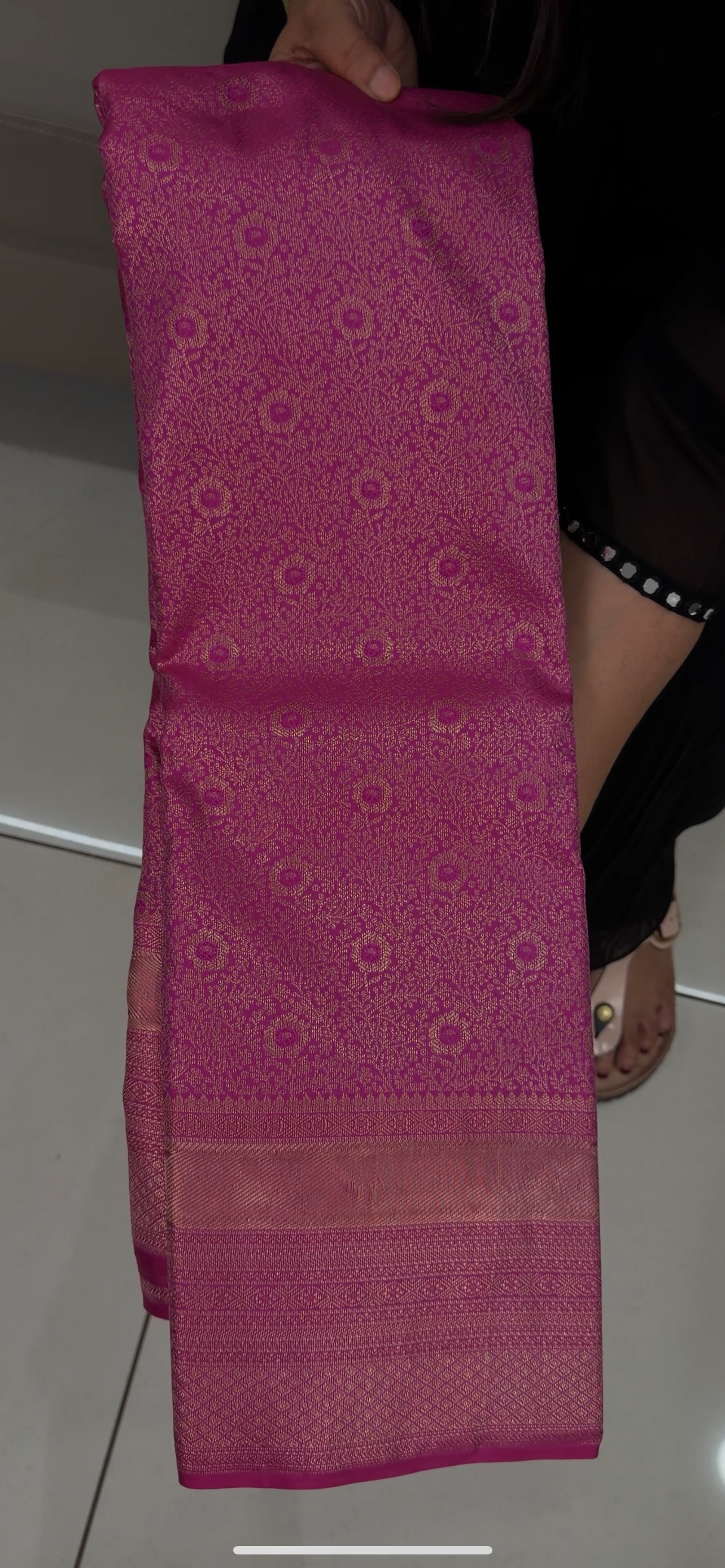 BROCADE KANCHIPURAM SAREES - IHA 29275