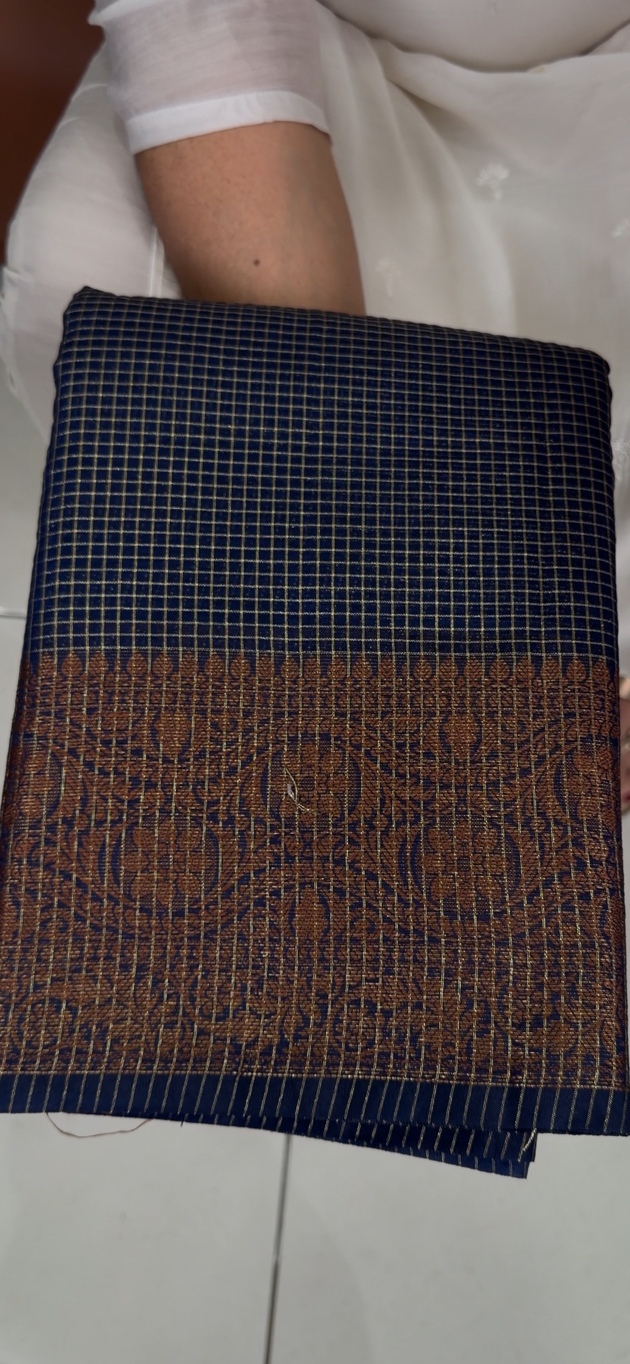 SEMI BANARASI SAREES - IHA 33334