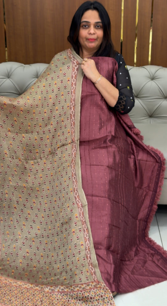 VICHITRA SILK UNSTITCHED SALWAR SUITS - IHA 29142