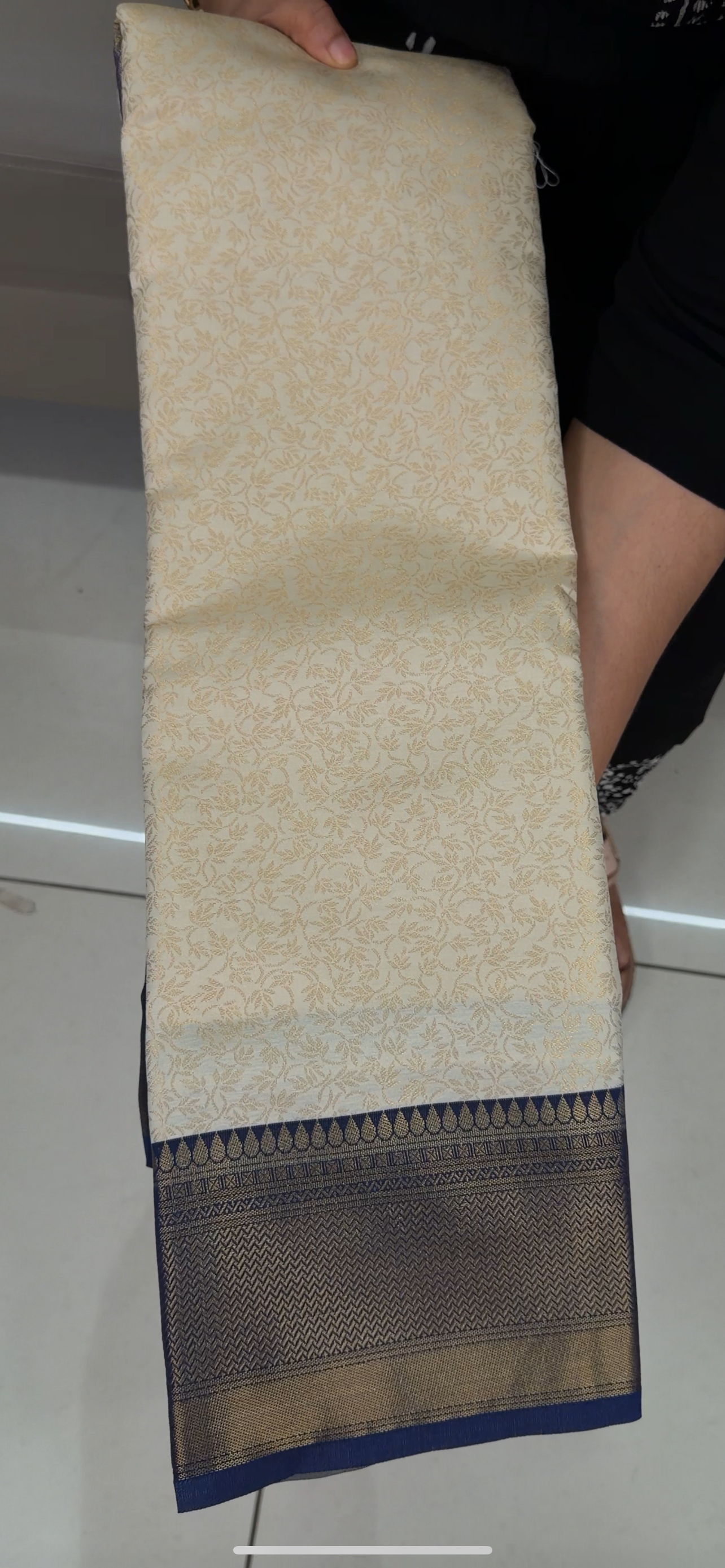 SEMI BROCADE SAREES - IHA 29182