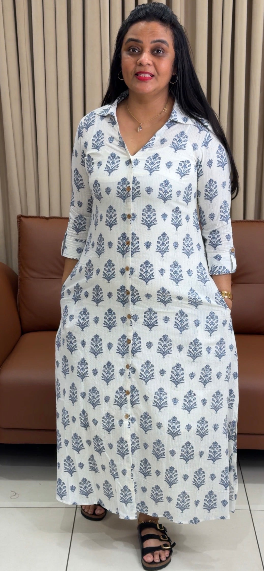 IHA'S IN-HOUSE PRINTED TOPS - IHA 34804
