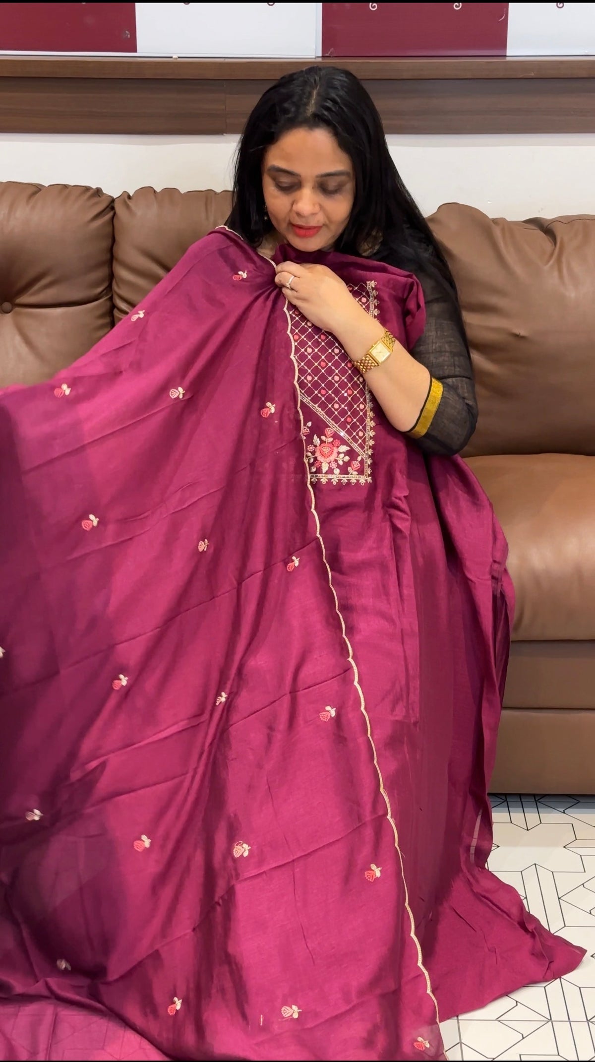 OFFER SALES UNSTITCHED SALWAR SUITS - IHA 35474