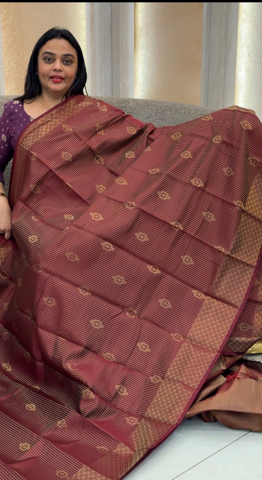 SEMI SILK SAREES - IHA 32859