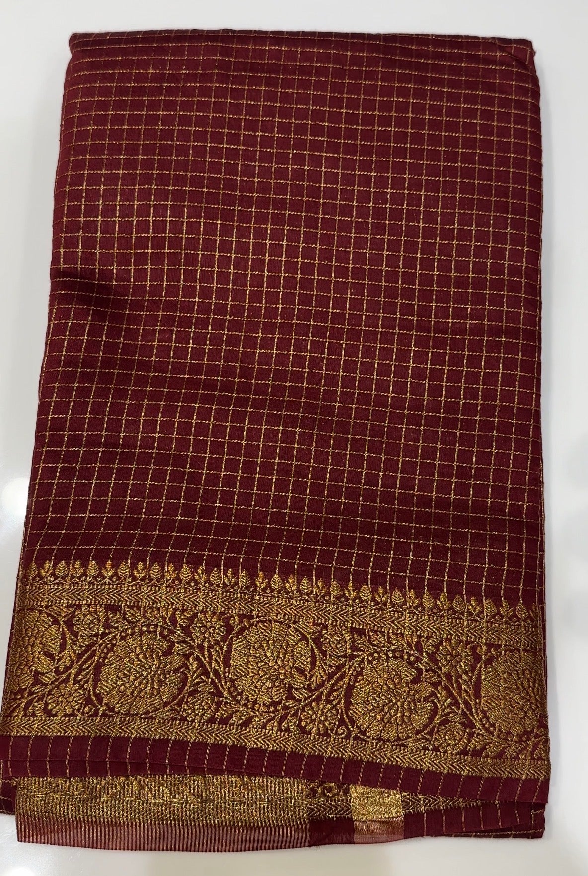SEMI BANARASI SAREES - 35996