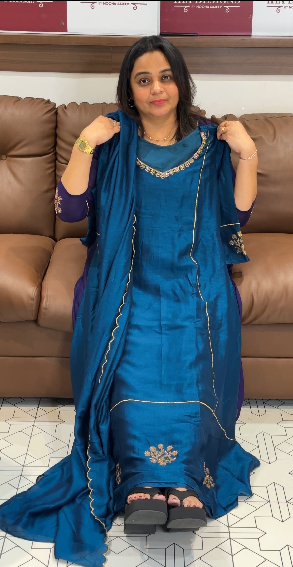 IHA'S IN-HOUSE HAND WORKED TOPS - IHA 27790