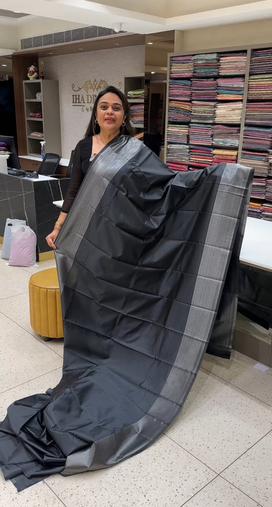 SEMI SILK SAREES - IHA 24080