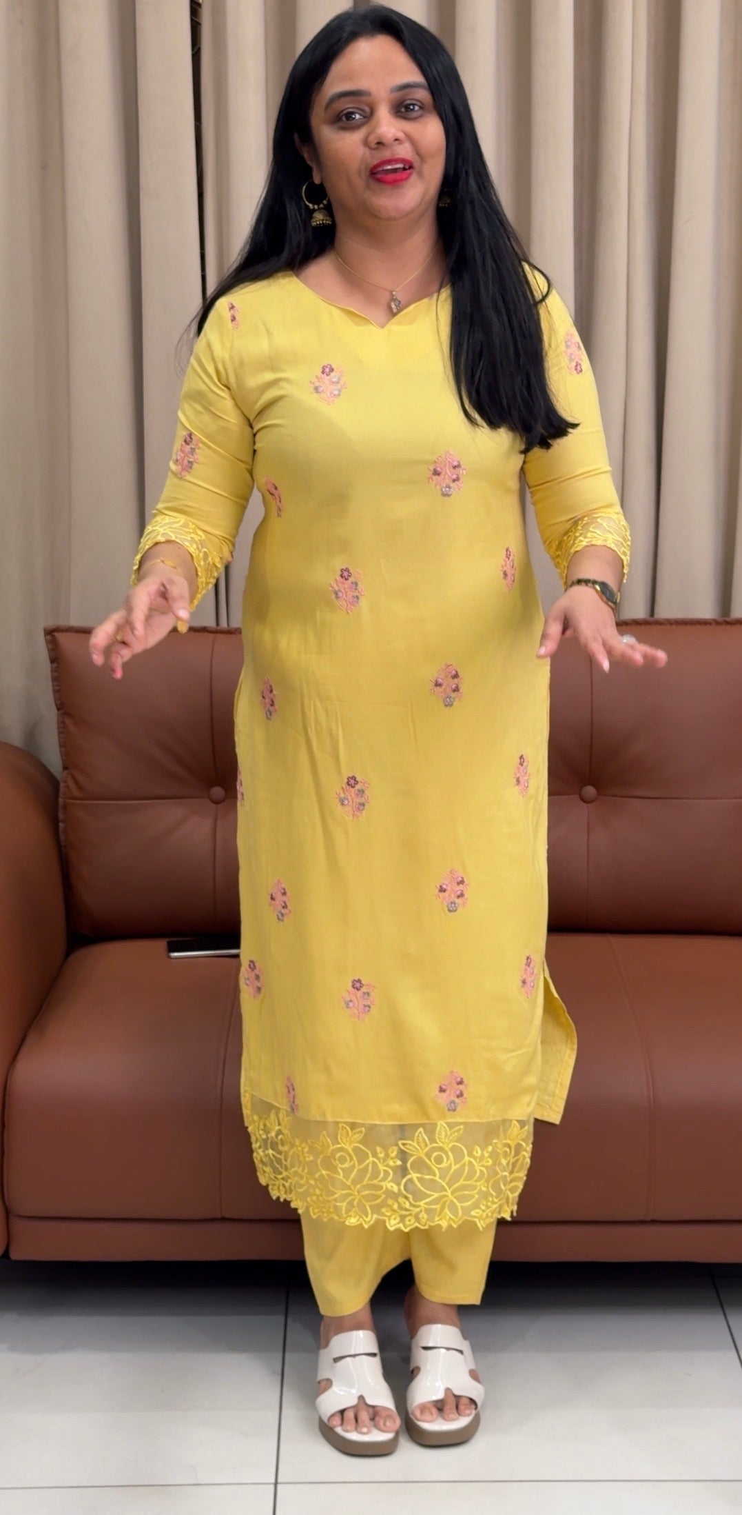 VISCOSE RAYON TOP AND BOTTOM - IHA 35713