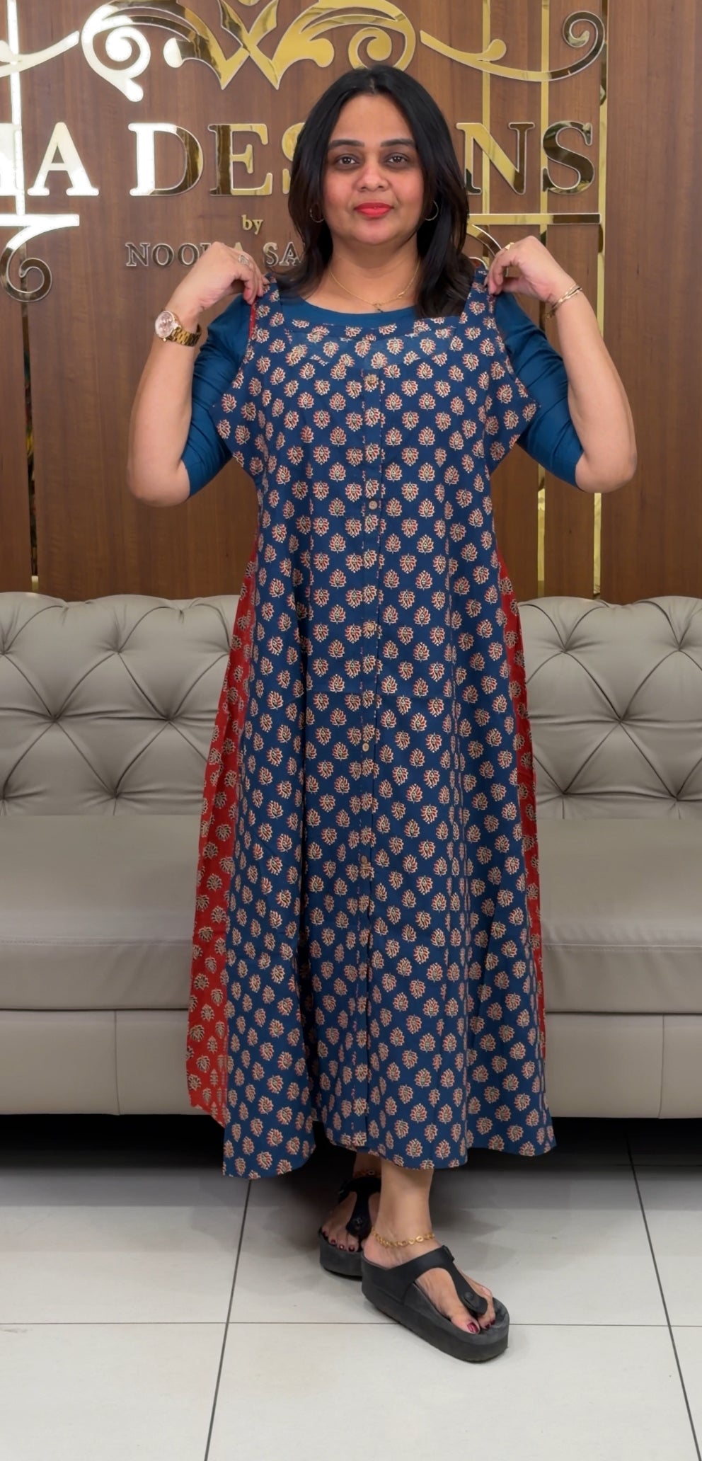 IHA'S IN-HOUSE PRINTED TOPS - IHA 28892