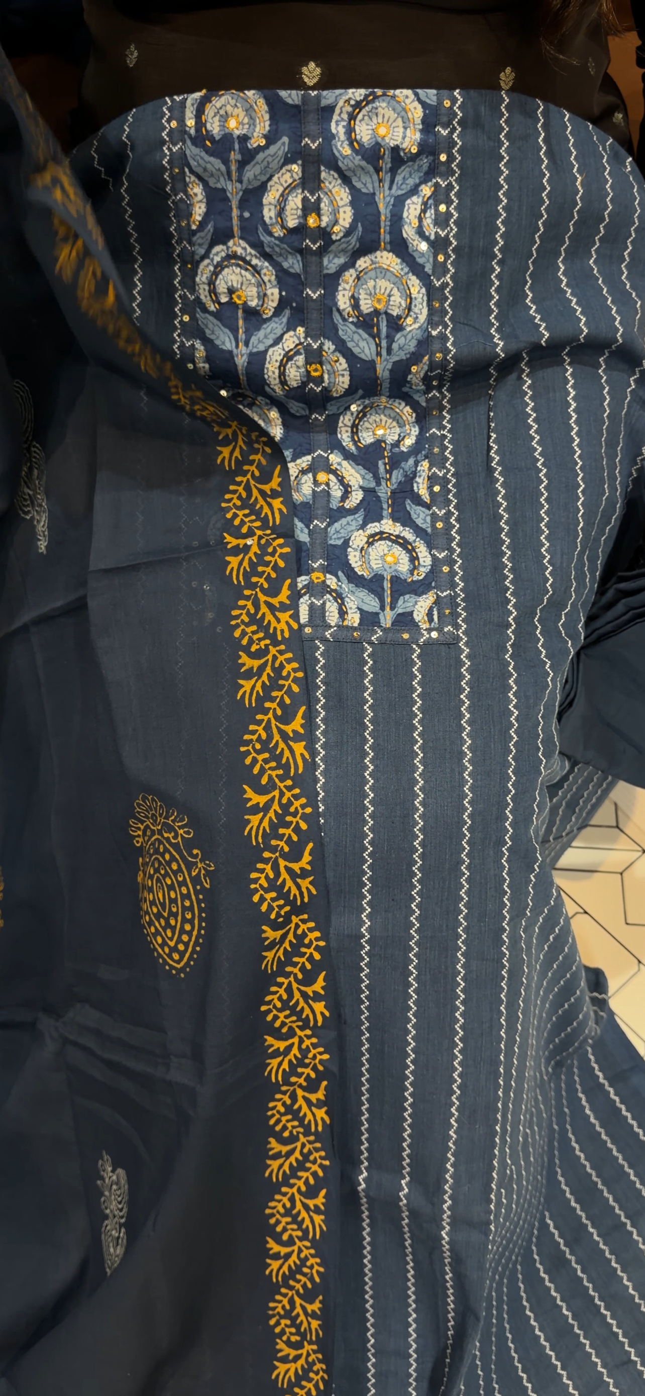 HANDLOOM COTTON UNSTITCHED SALWAR SUITS - IHA  33110