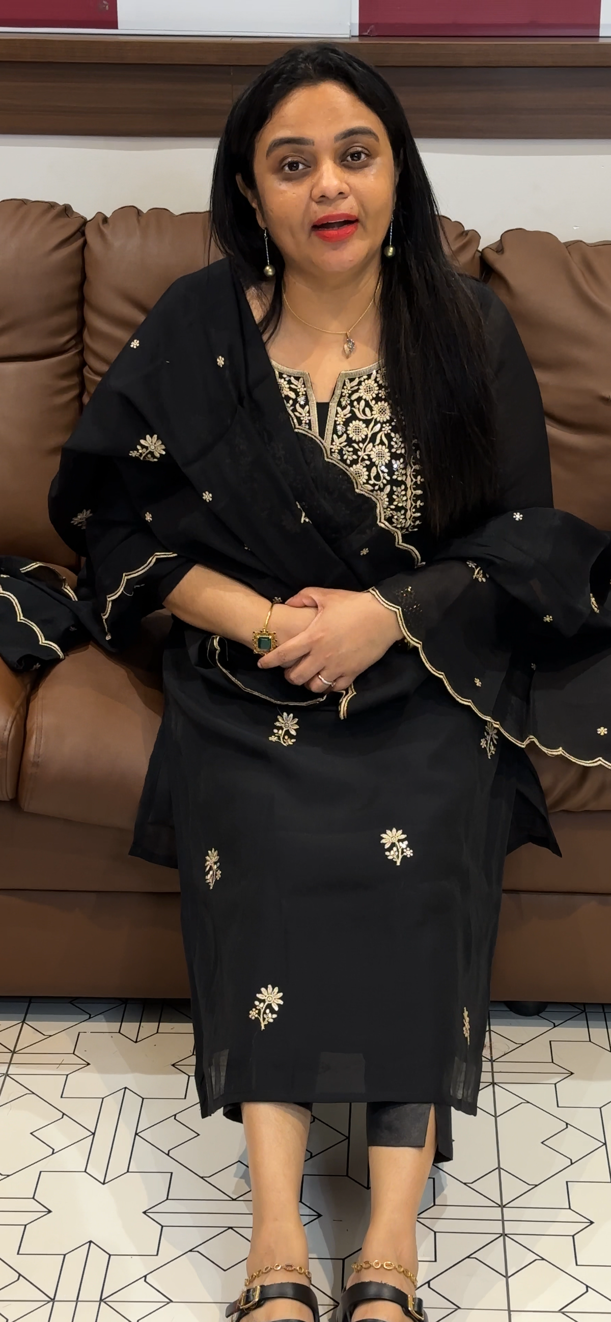 SEMI LINEN UNSTITCHED SALWAR SUITS - IHA 35650