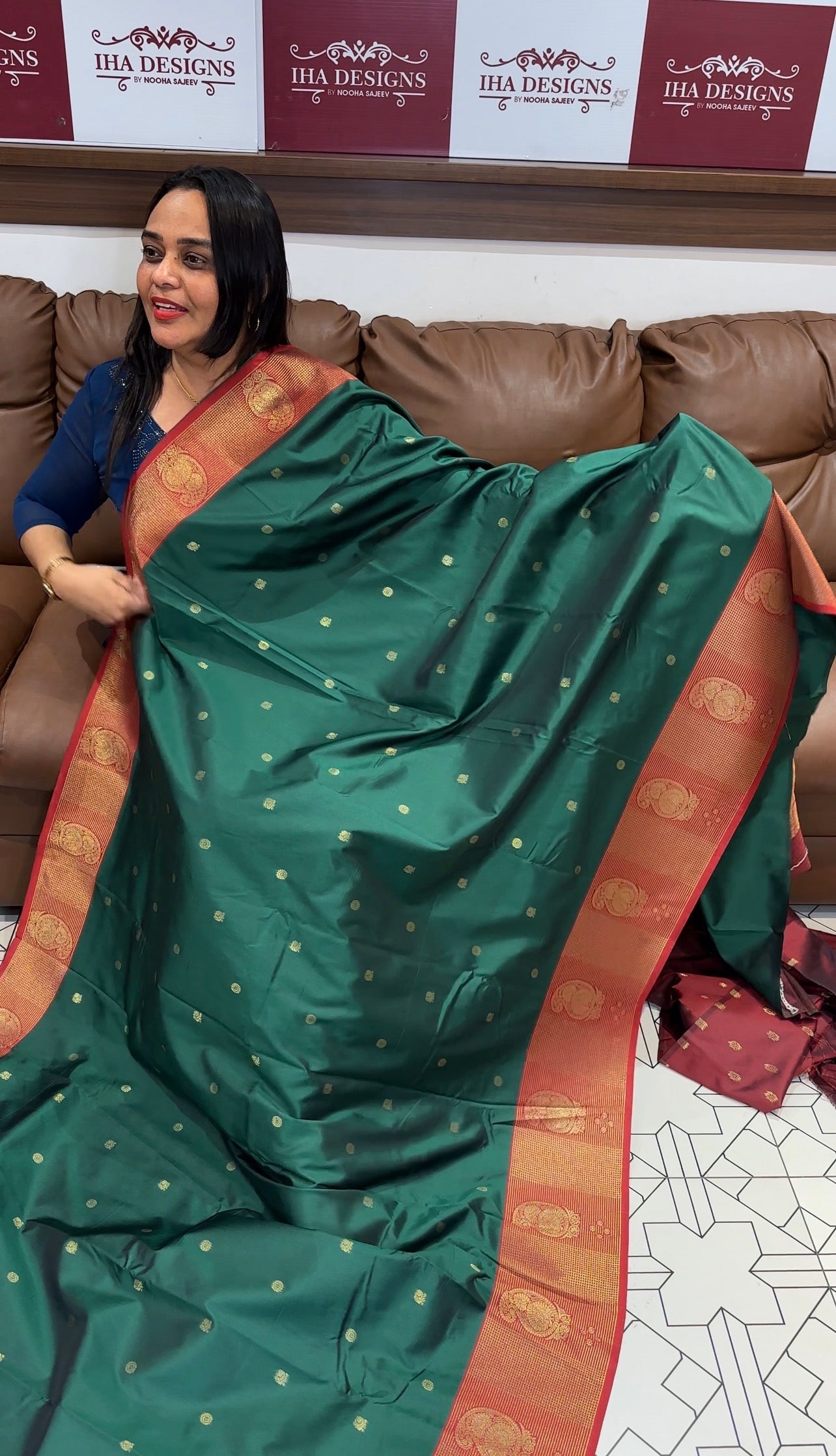 SEMI SOFT SILK SAREES - IHA 31514