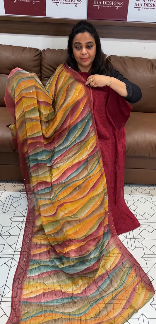 FORWARD COTTON HAKOBA UNSTITCHED SALWAR SUITS - IHA 27918