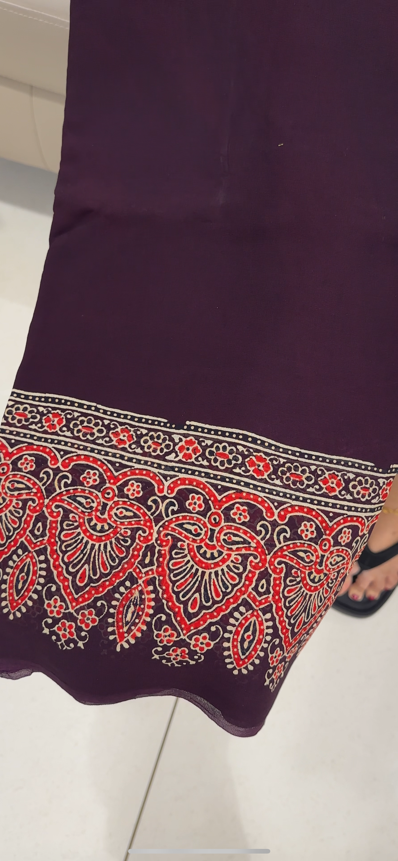 VISCOSE GEORGETTE SAREES - IHA 28669