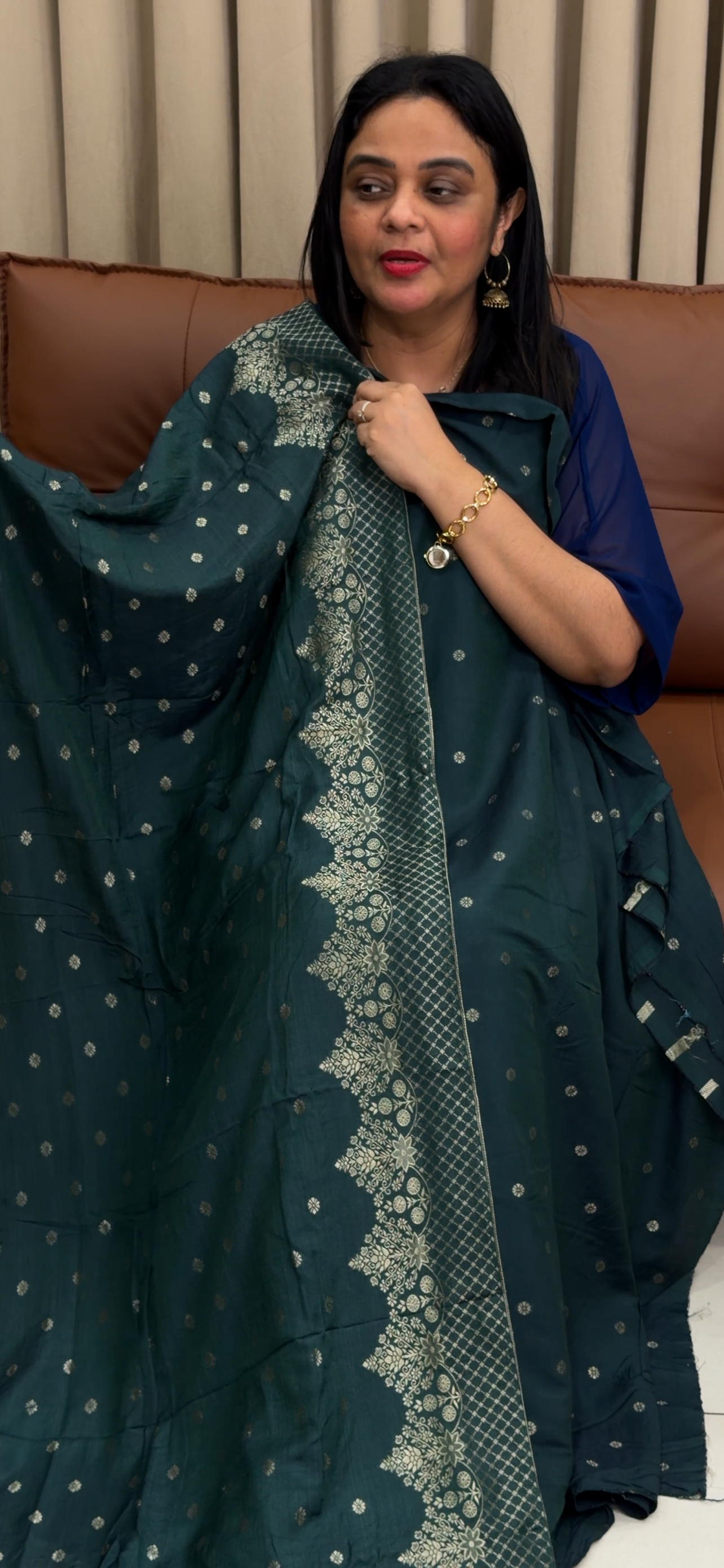 UNSTITCHED SALWAR SUITS - IHA 34084