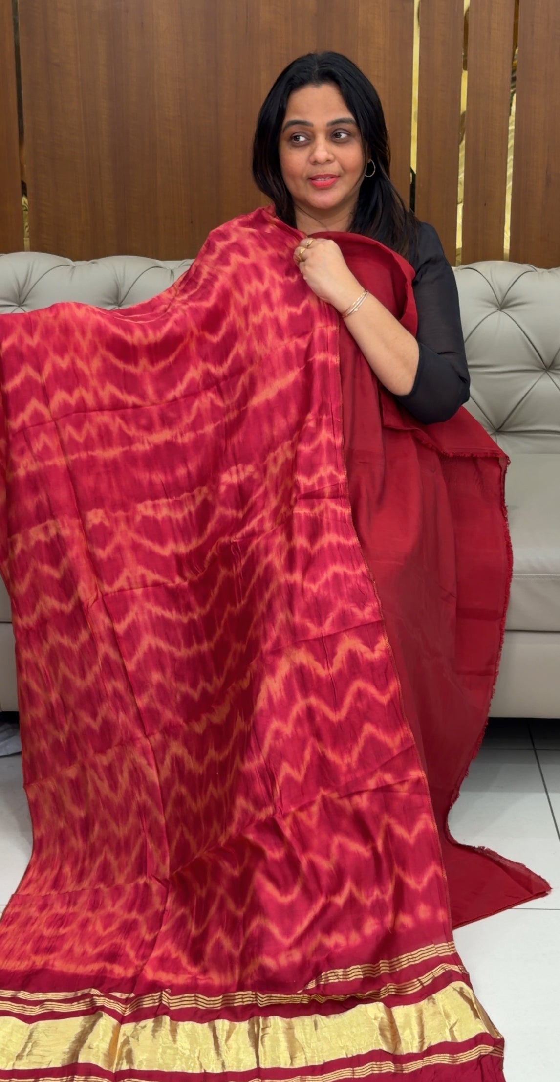 MULCHANDERI UNSTITCHED SALWAR SUITS - IHA 29309