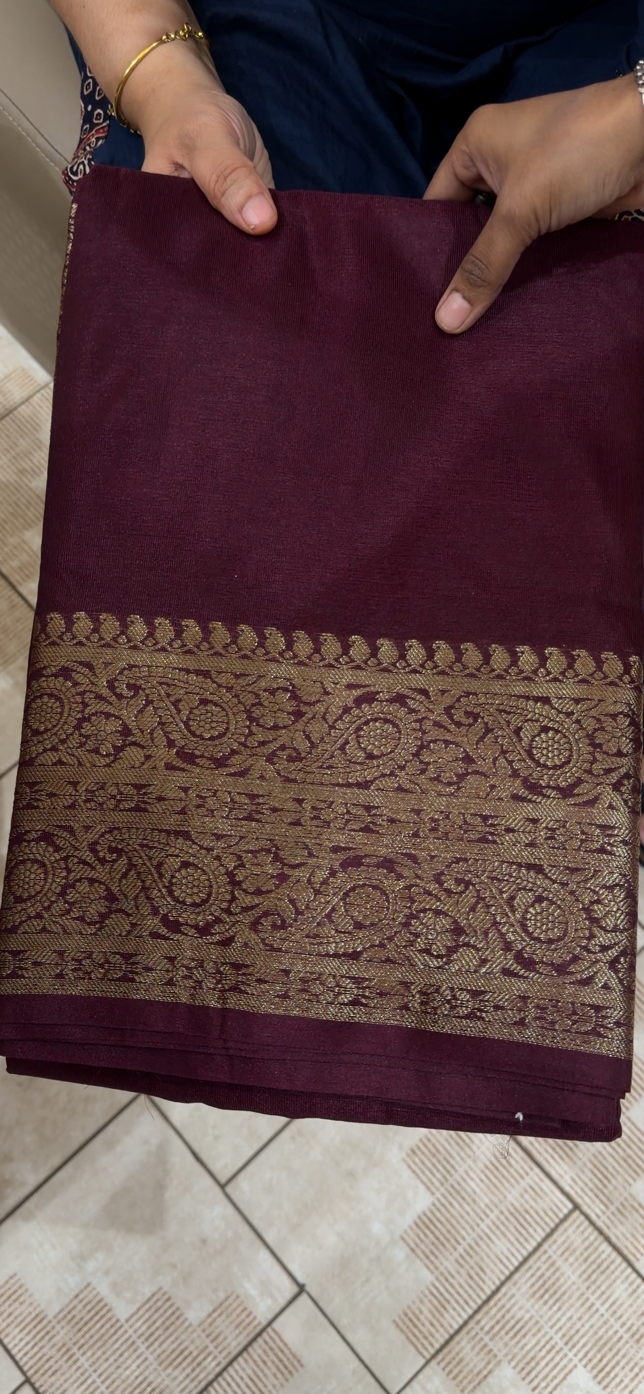 SEMI BANARASI SAREES - IHA 34421