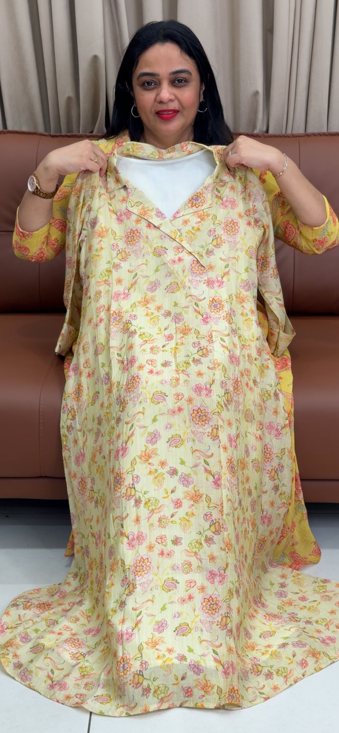 IHA'S IN-HOUSE PRINTED TUNIC TOPS - IHA 33812