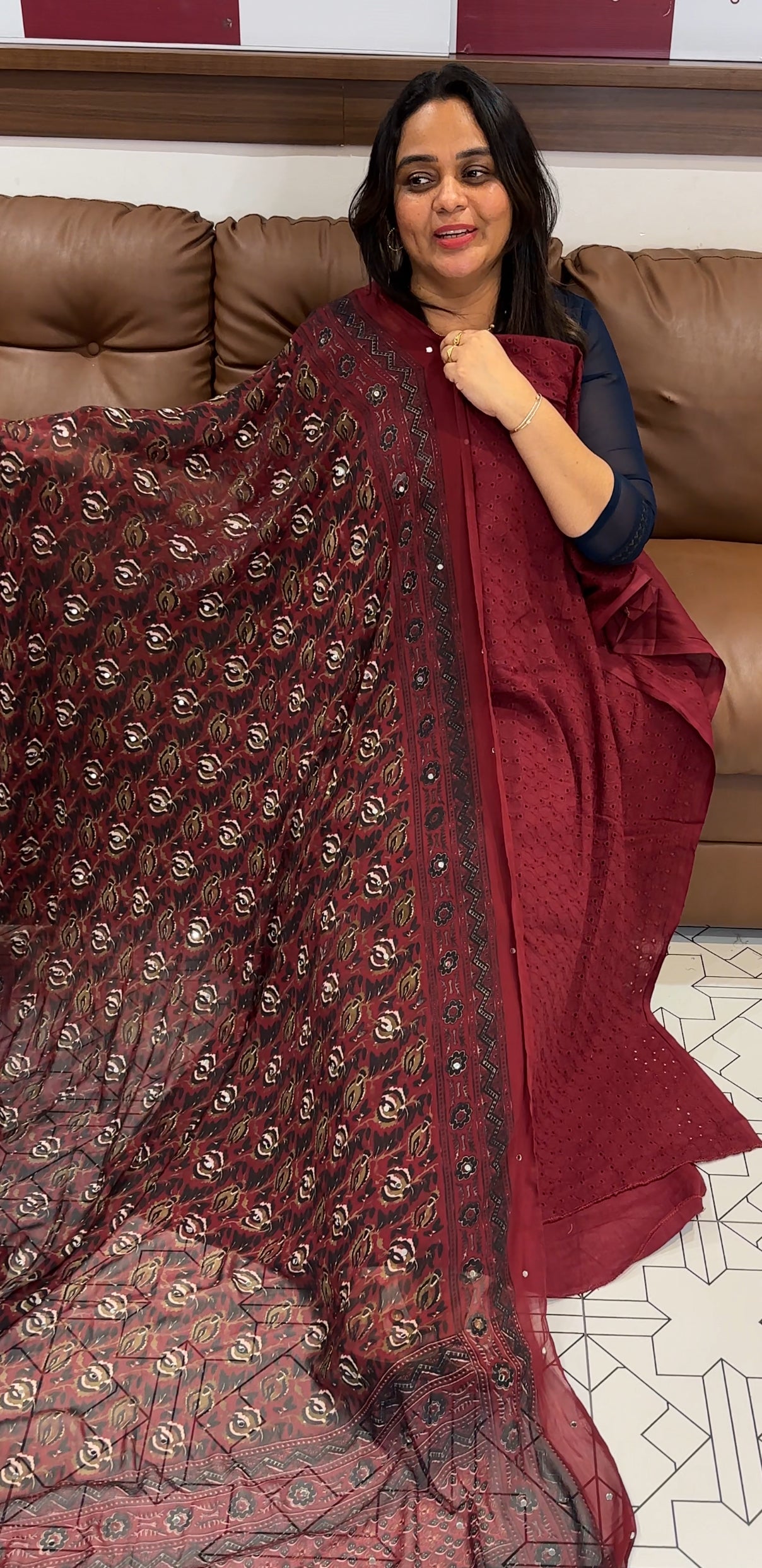 COTTON HAKOBA UNSTITCHED SALWAR SUITS - IHA 27958