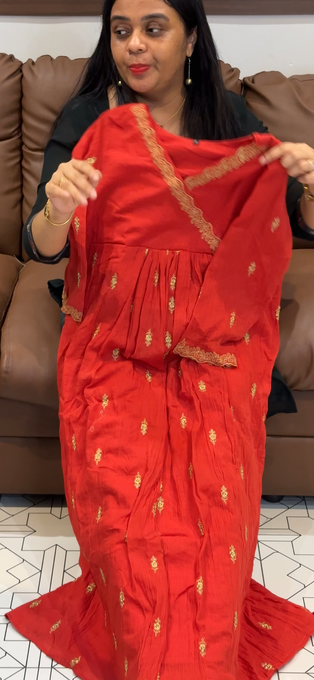 MUL CHANDERI TOP - IHA 35610