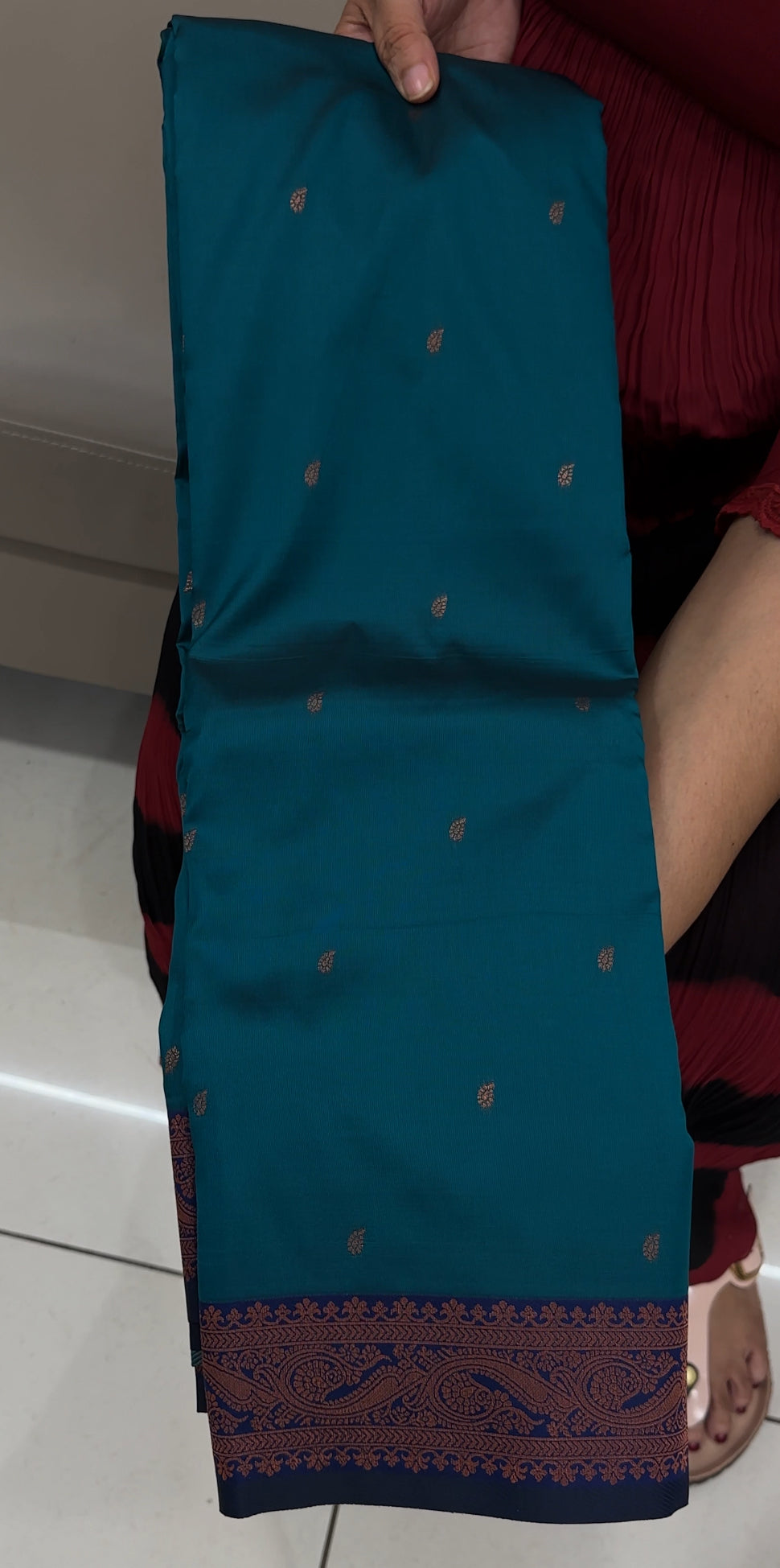 SEMI SILK SAREES - IHA 28676