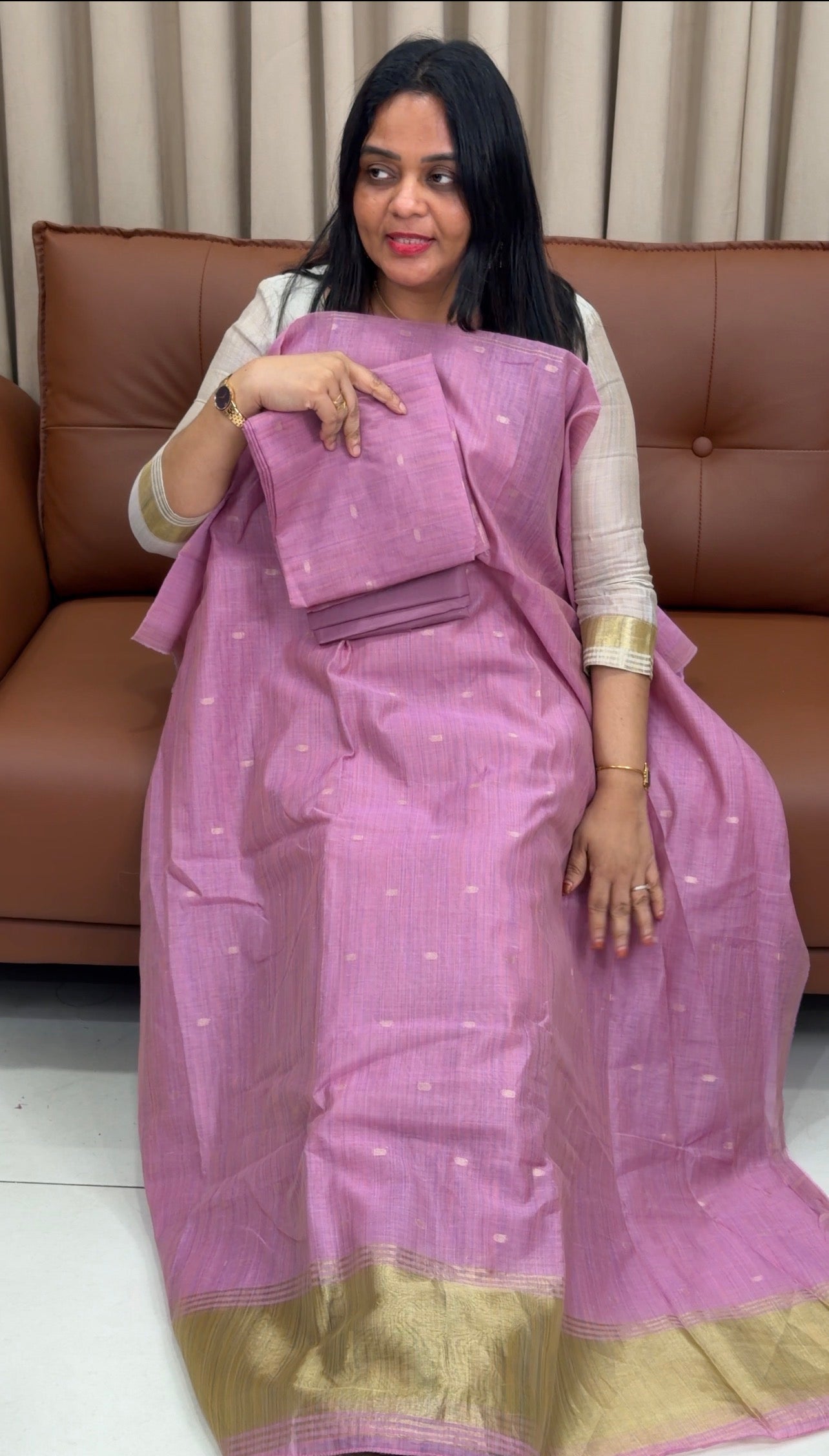 FORWARD JAMDANI UNSTITCHED SALWAR SUITS - IHA 33632