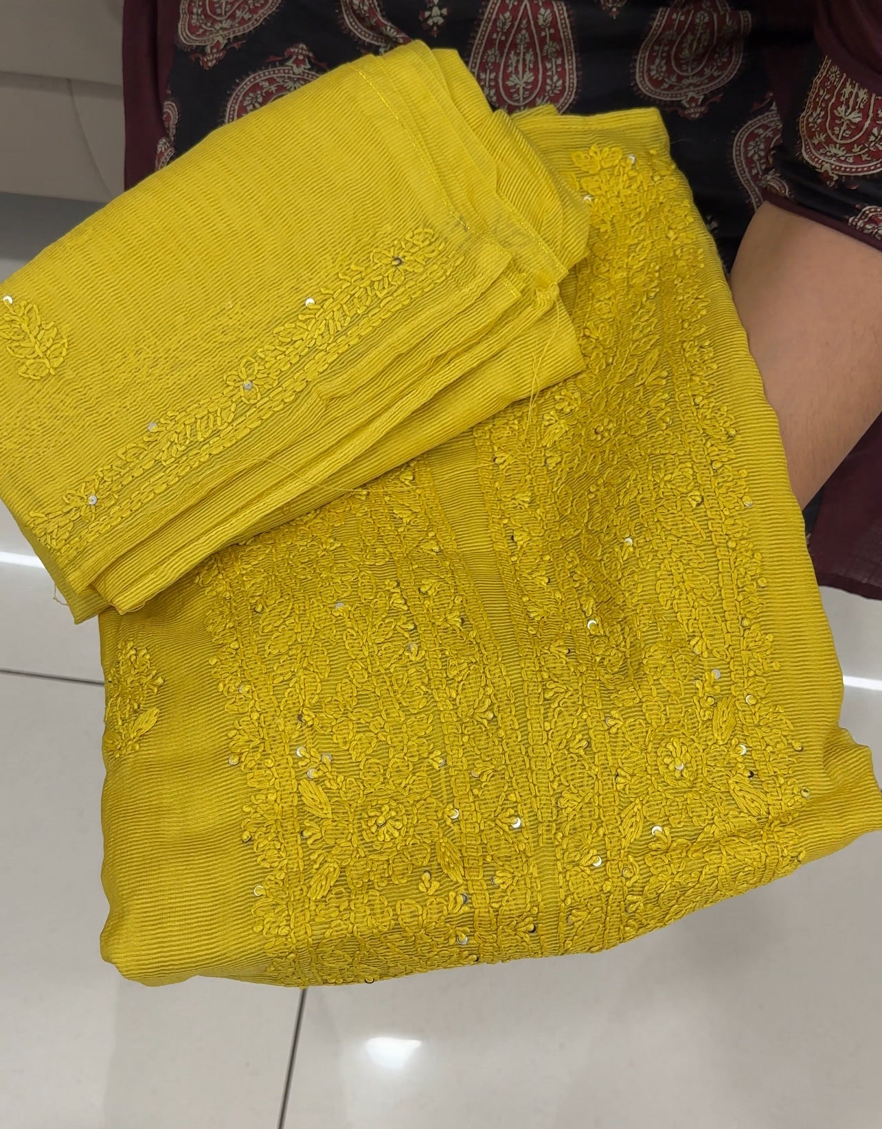 NET KOTA UNSTITCHED SALWAR SUITS - IHA 29272