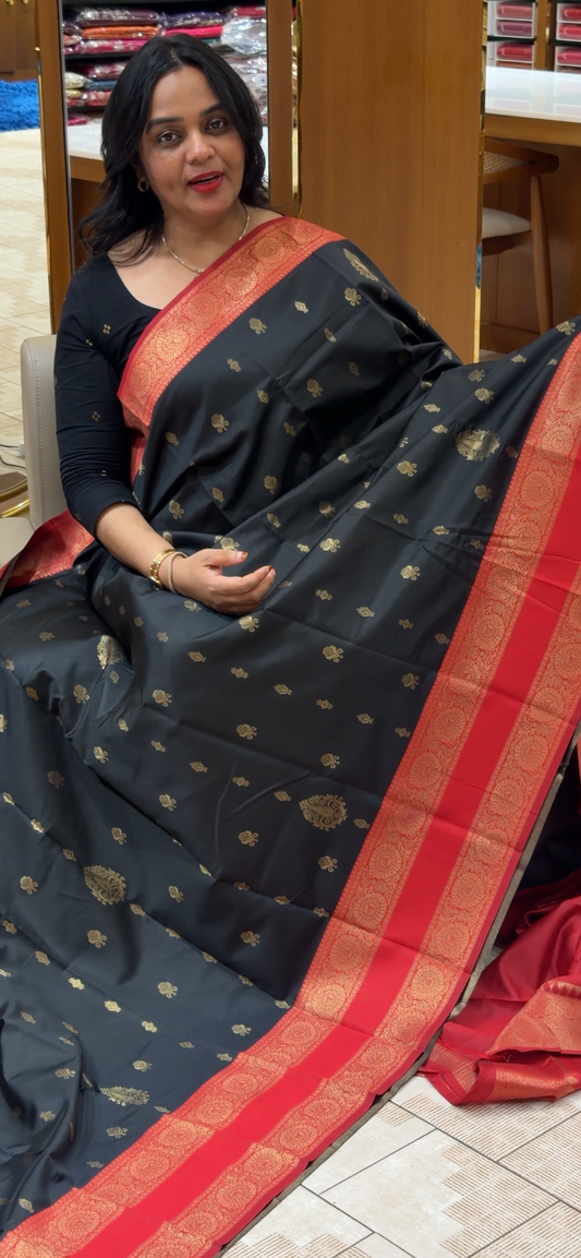 SEMI SILK  SAREES - IHA 32562