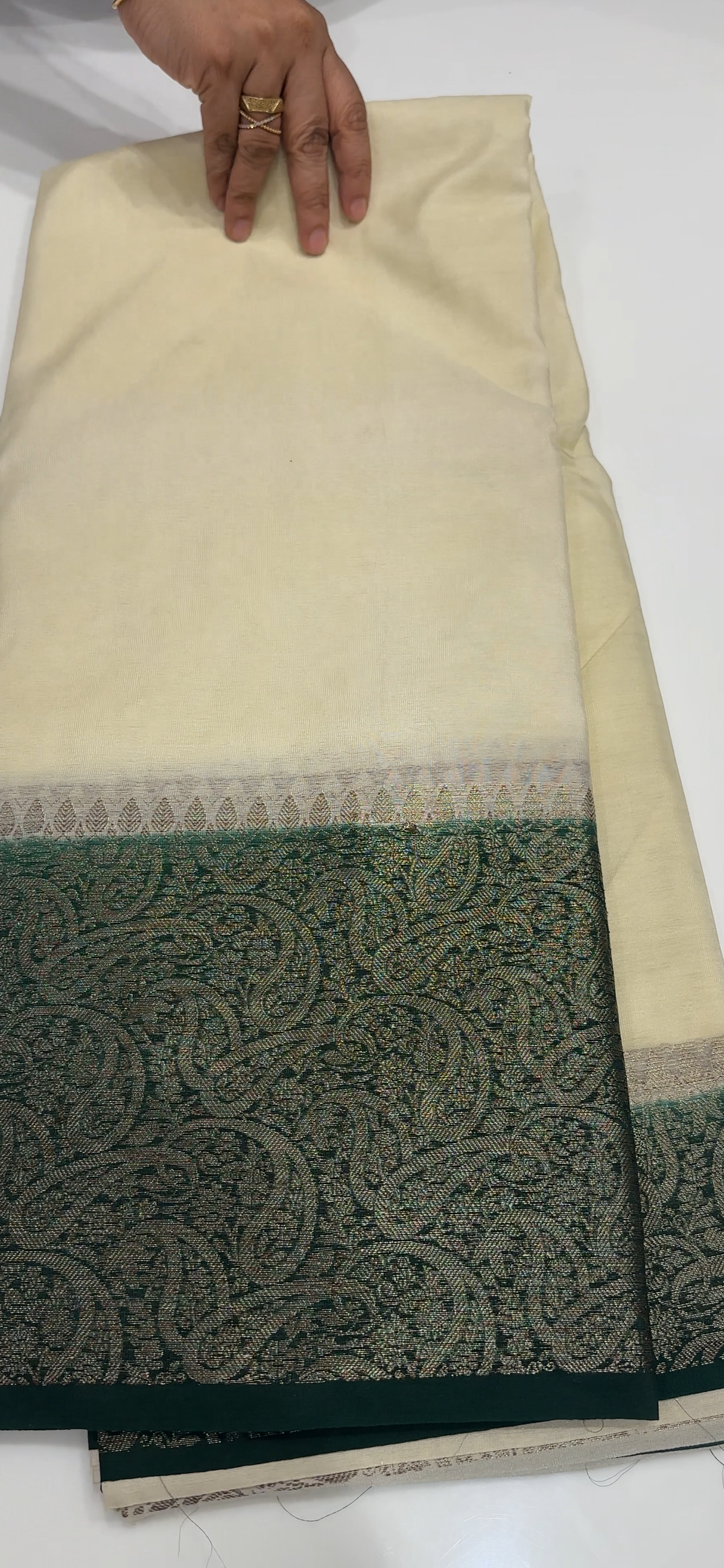GEORGETTE BANARASI SAREES - IHA 35497